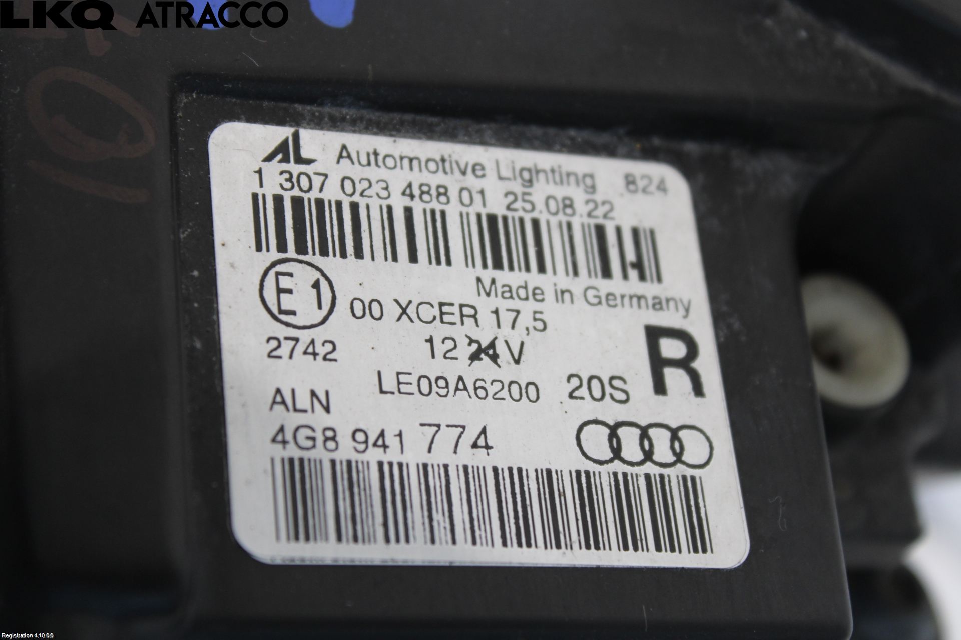 Audi A7/S7 4G 11-17 Frontlykt Høyre