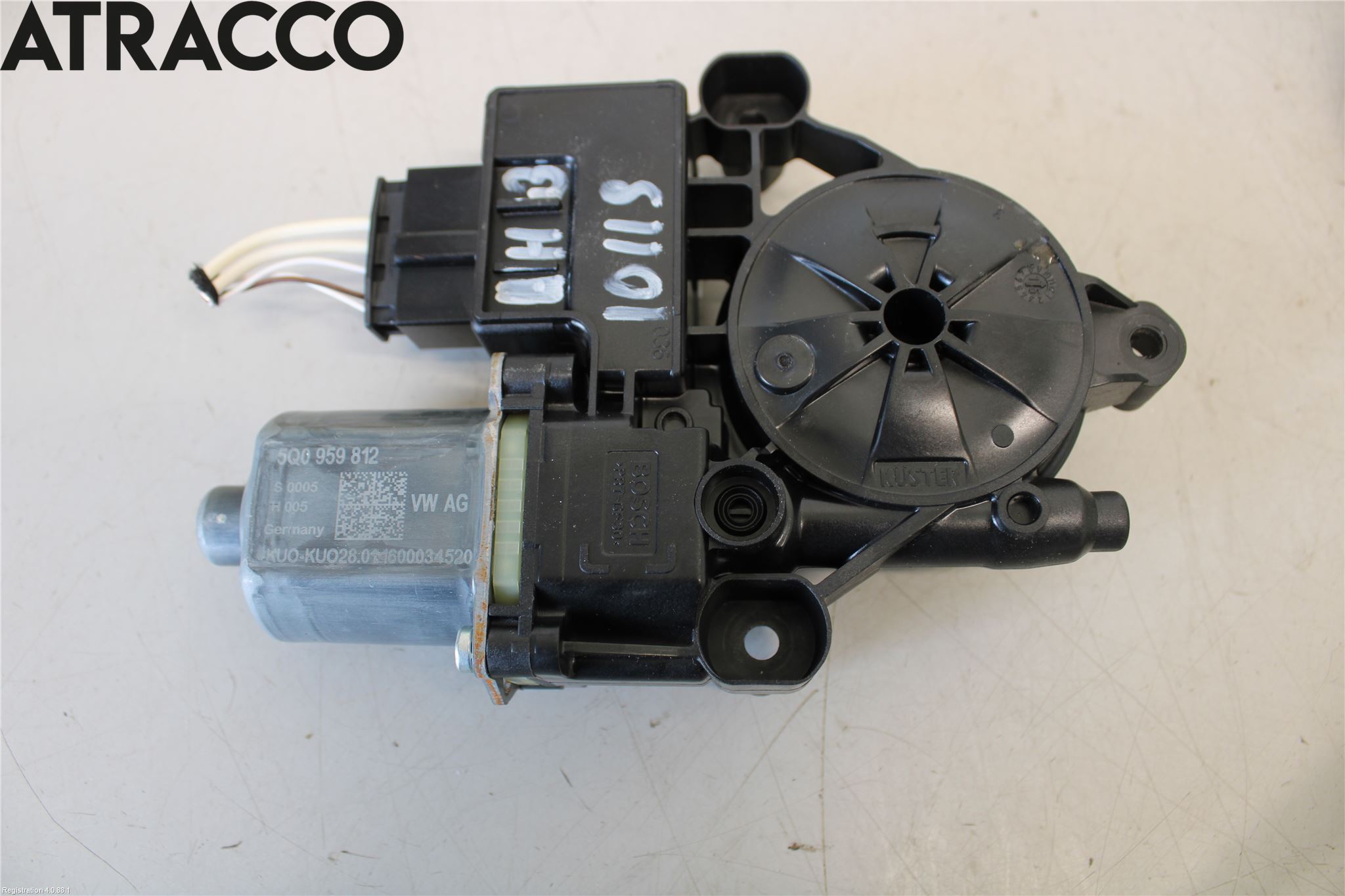 Volkswagen VW GOLF / E-GOLF VII 13-20 Vindusheismotor