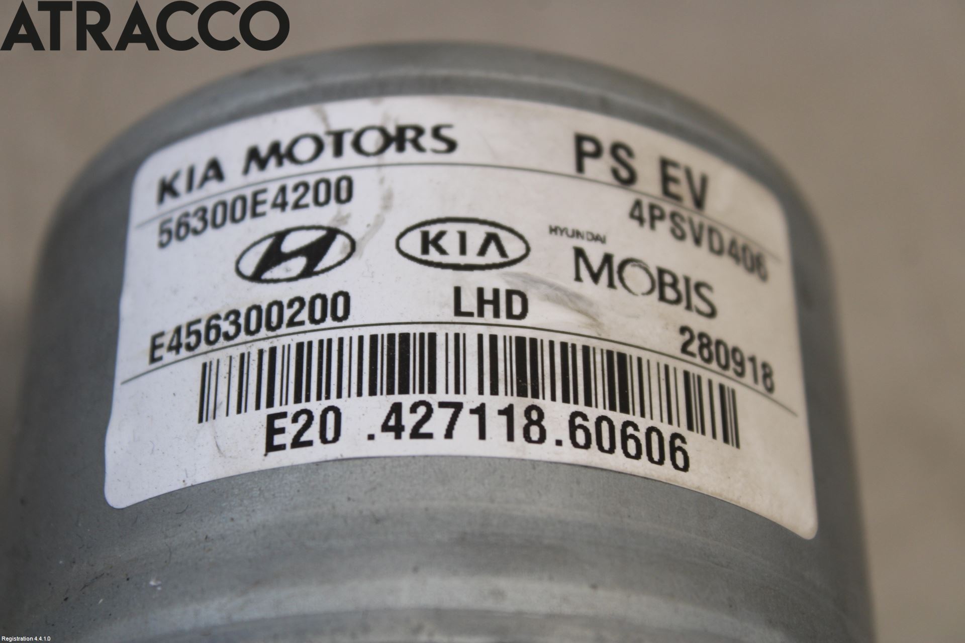 Kia SOUL 09- Rattakselaggregat Innebygd Servo