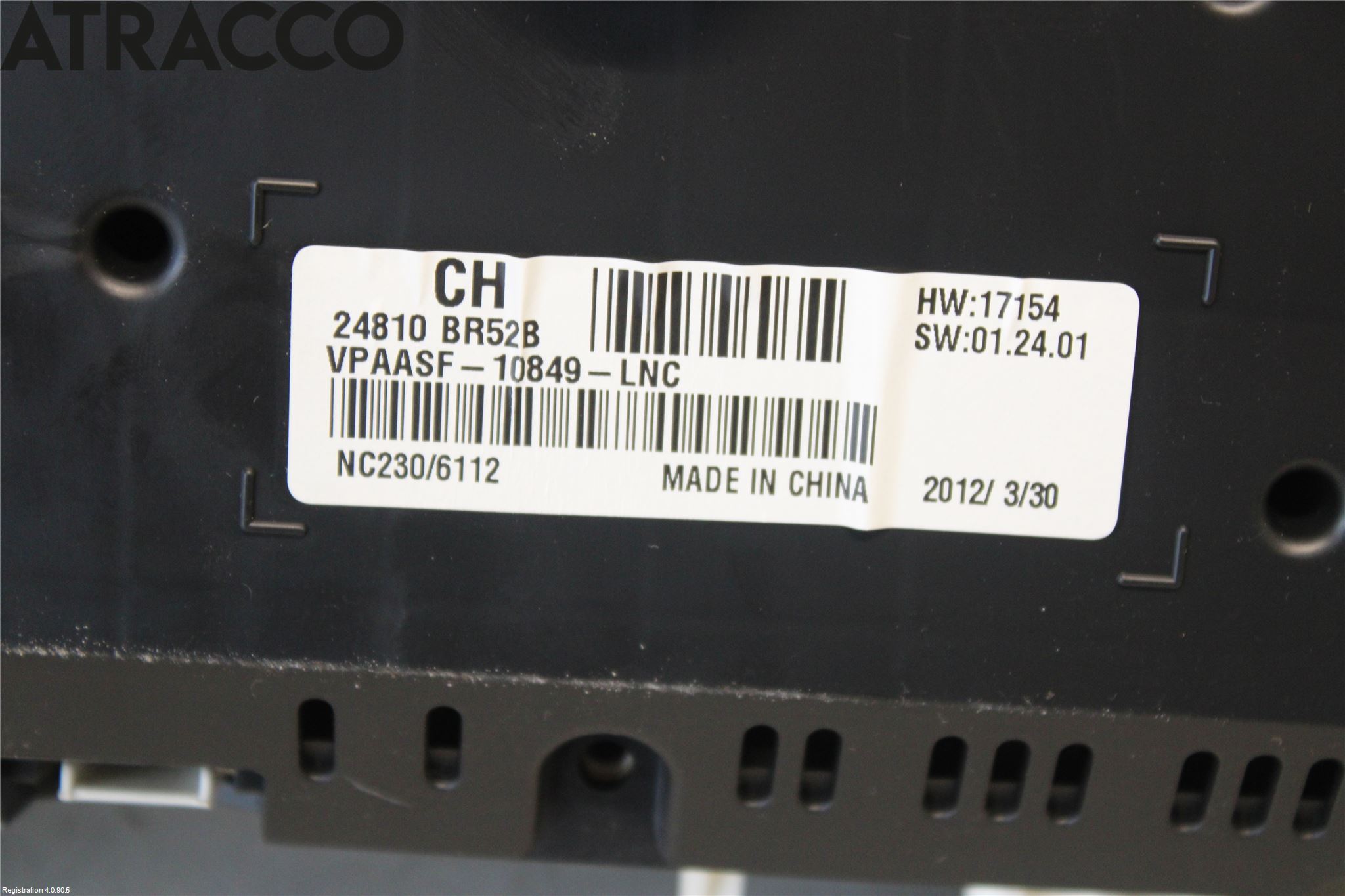 Nissan QASHQAI+2  10-14 Instr Kombinert