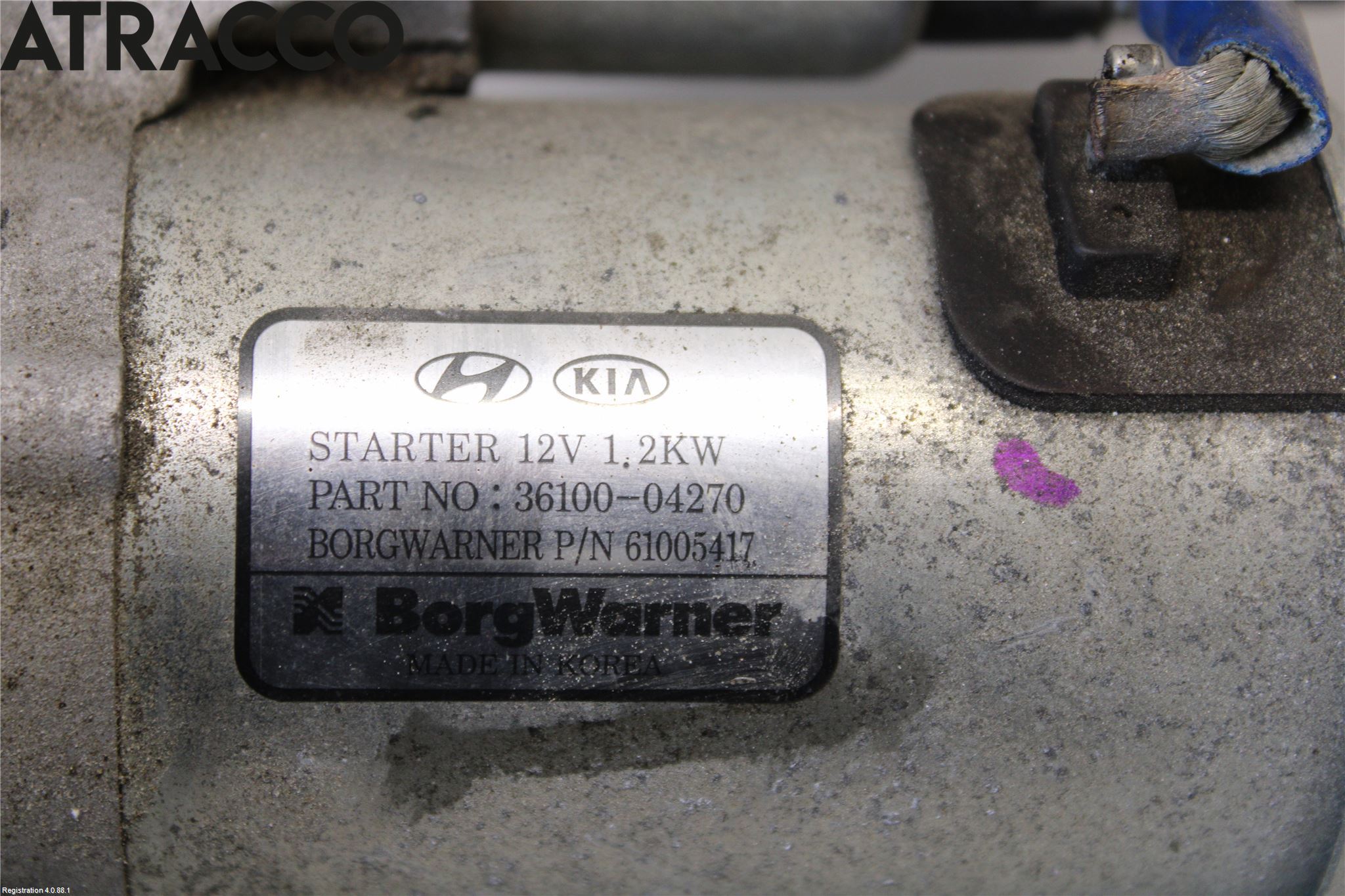 Hyundai i20 GB 15-20 Startmotor