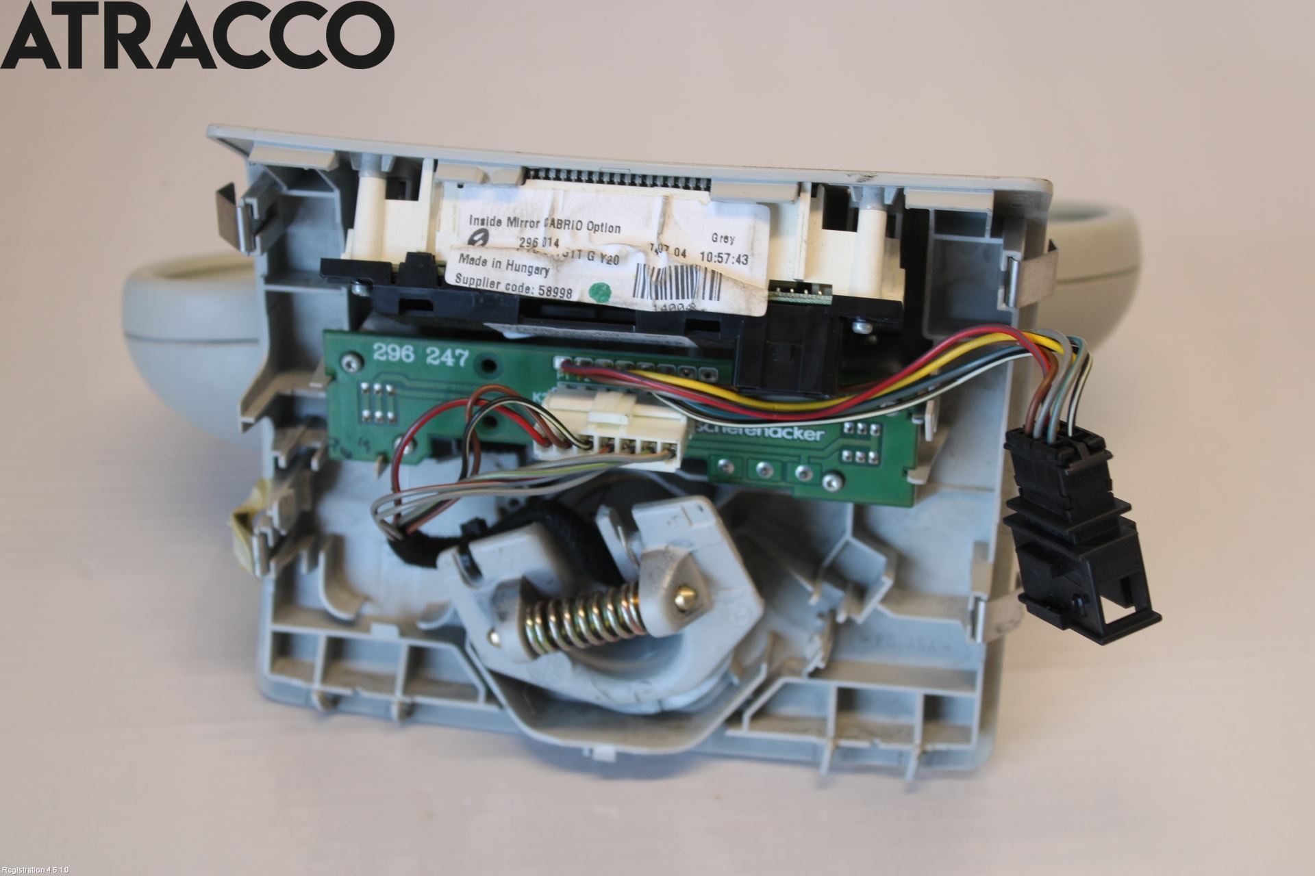 Volkswagen VW BEETLE 98-10 Speil Innvendig