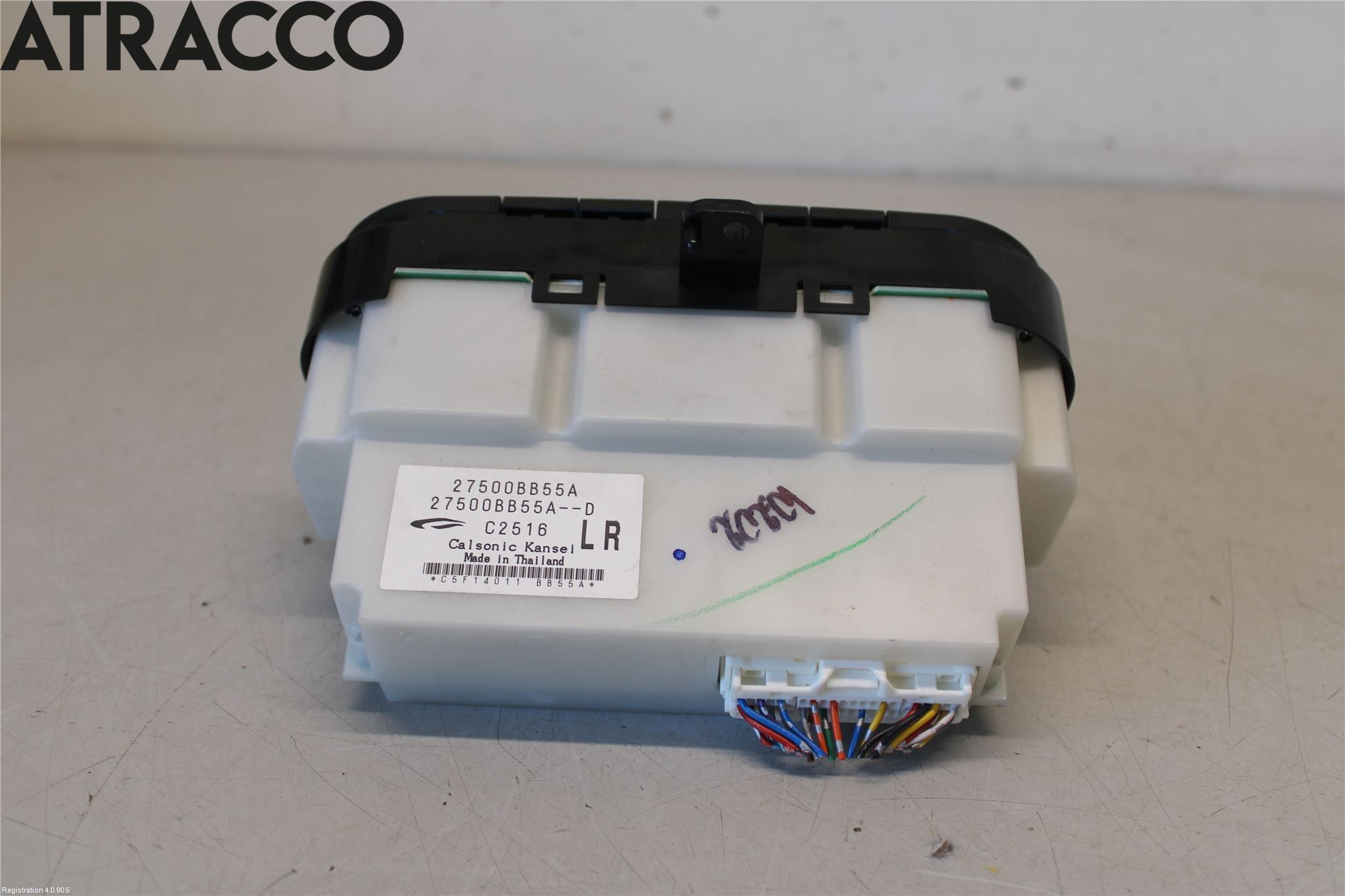 Nissan QASHQAI+2  10-14 Varme Ac Betjening-Display