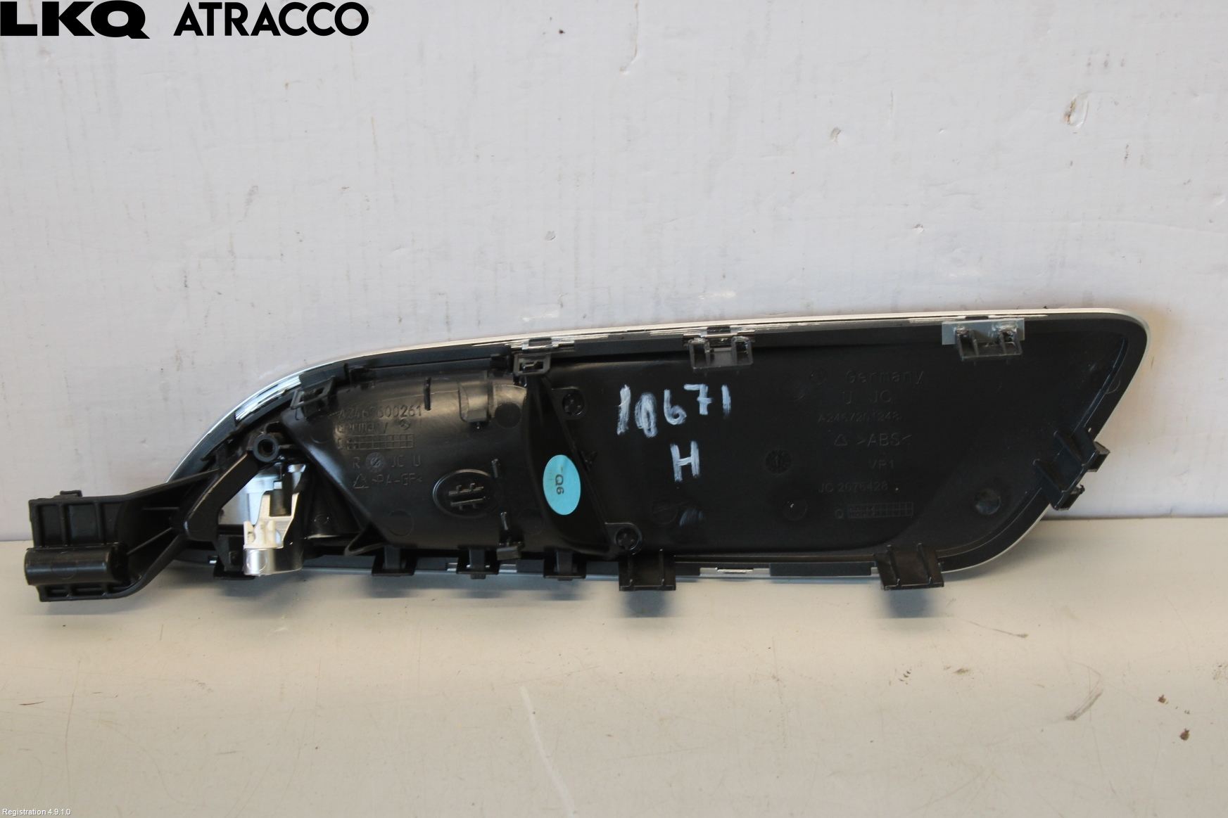 Mercedes-Benz MB B-KLASS (W246/W242) 12-19 Innr Dørhandtak H Indre