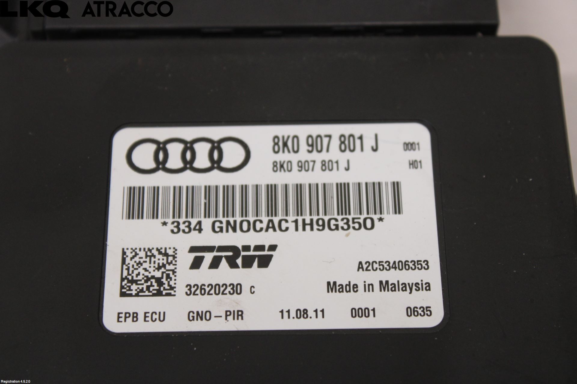 Audi S5 07- Styreenhet Parkbrems