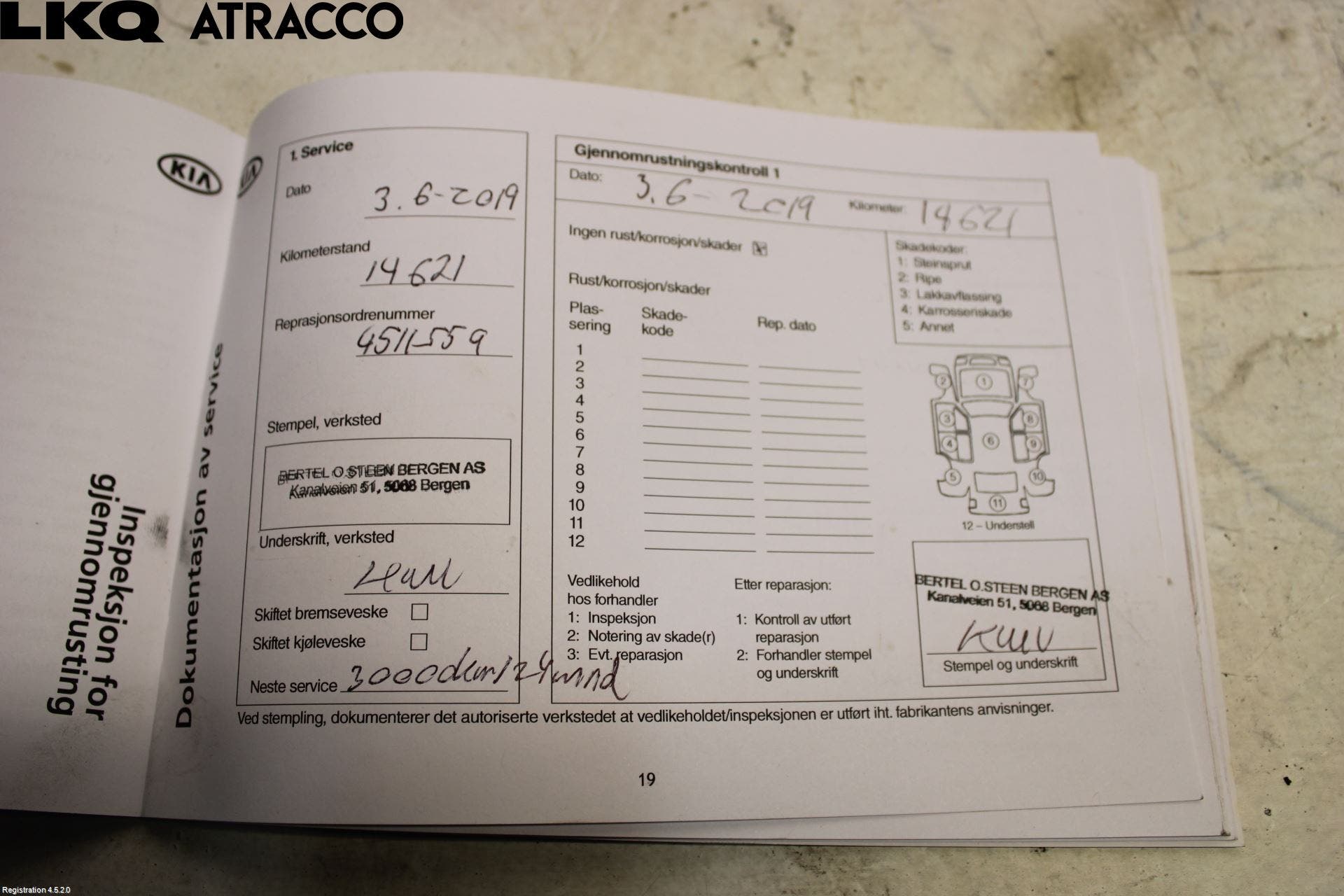 Kia SOUL 09- Motor Elektrisk Fram