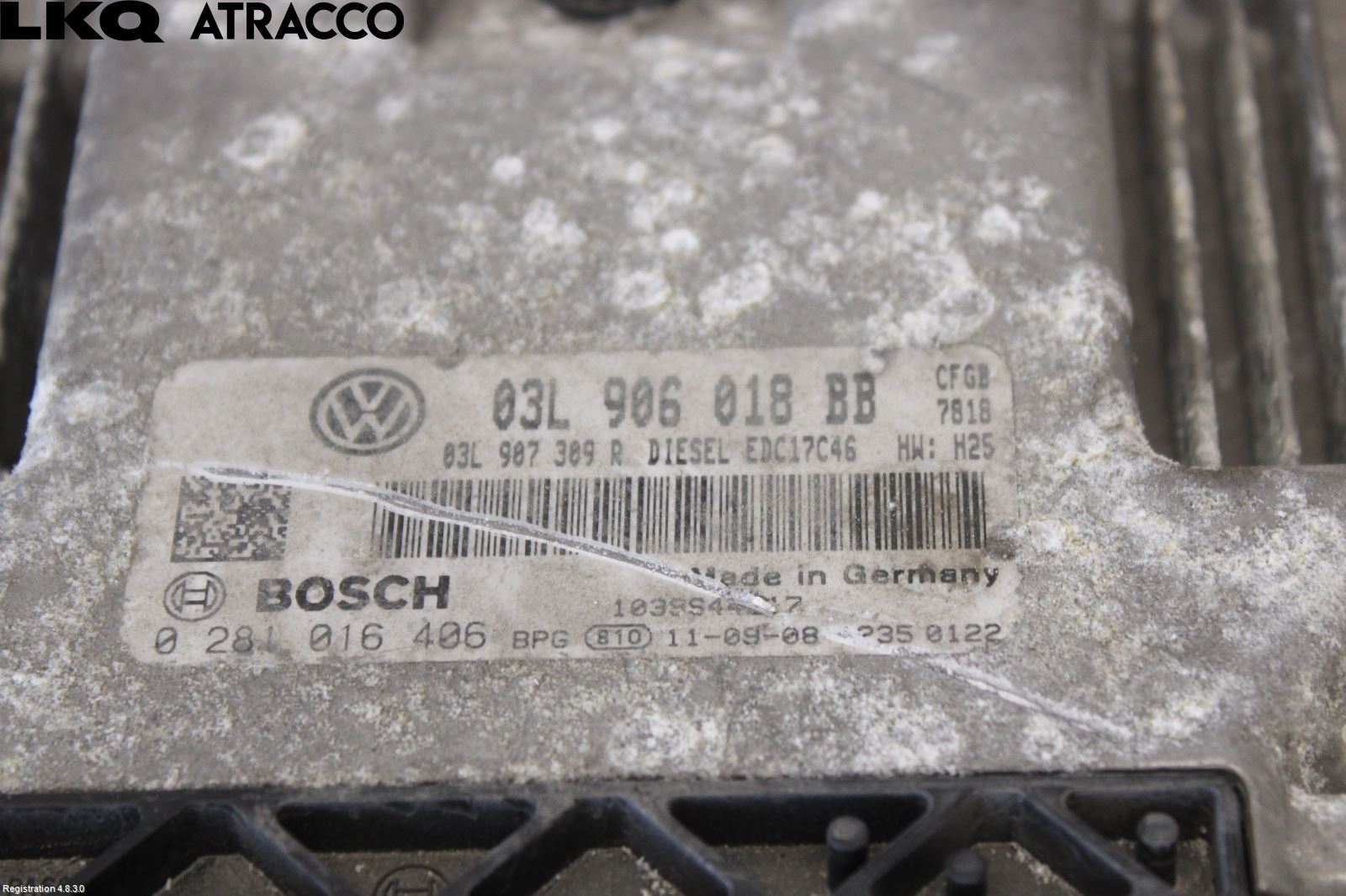 Volkswagen VW GOLF VI 09-13 Styreenhet Innsprøytning