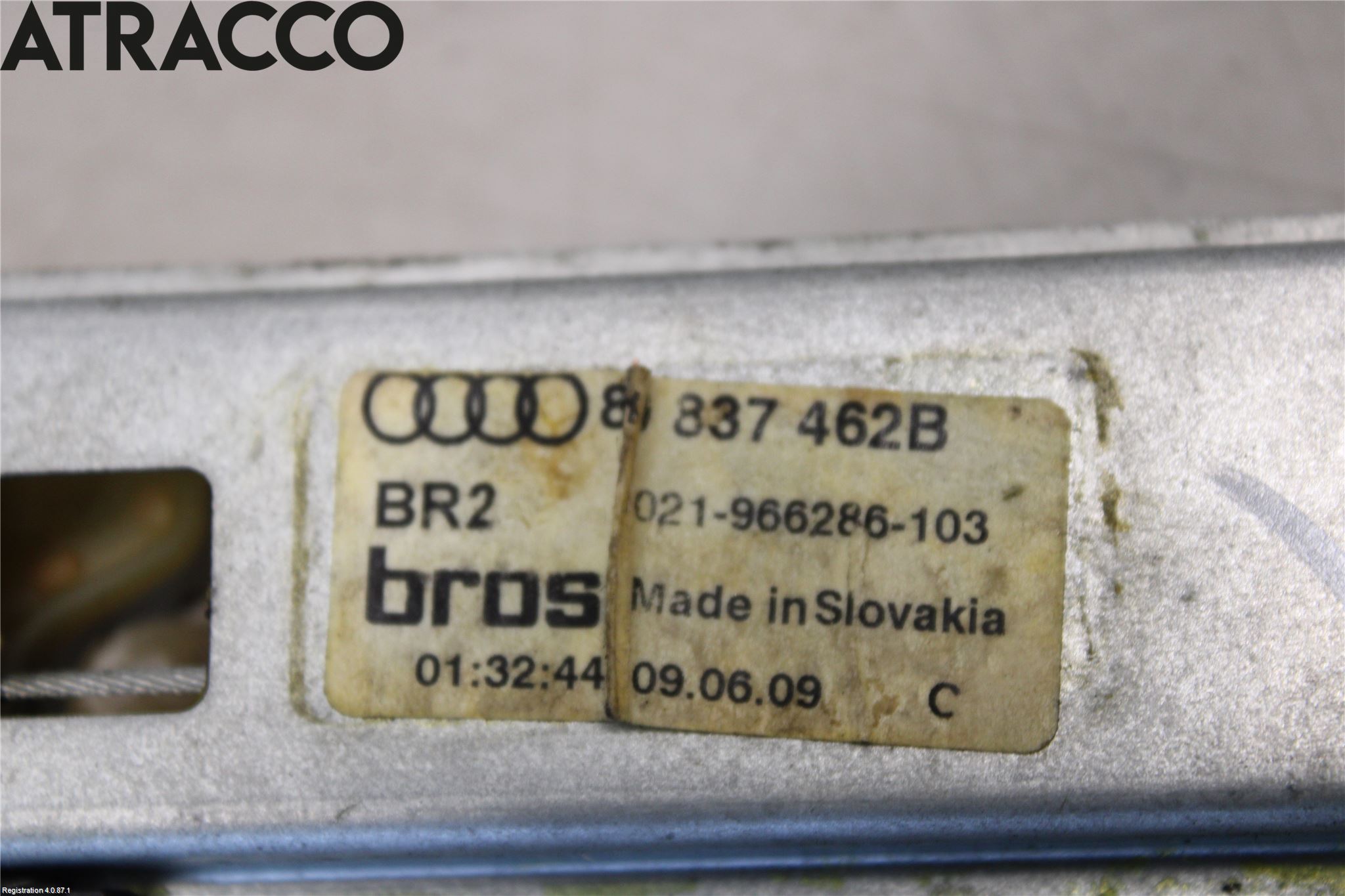 Audi Q5 09-16 Vindusheis