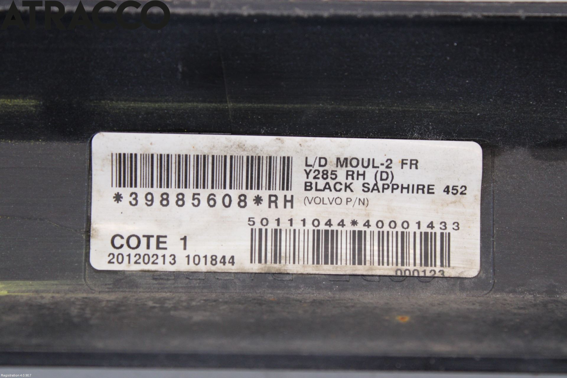 Volvo V70 08-13 Dør Dekorlist Hf