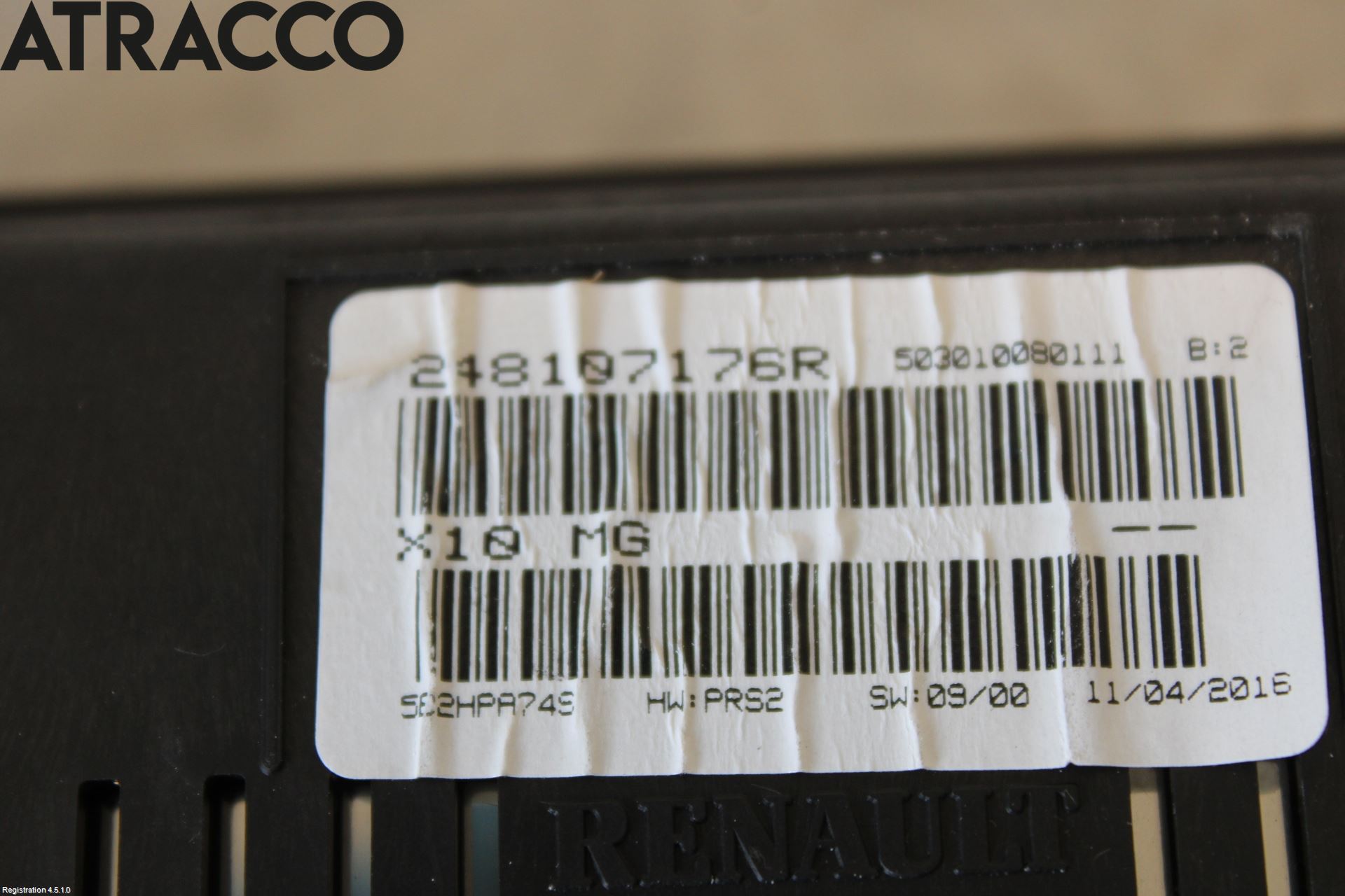 Renault ZOE/E-TECH 13- Instr Kombinert