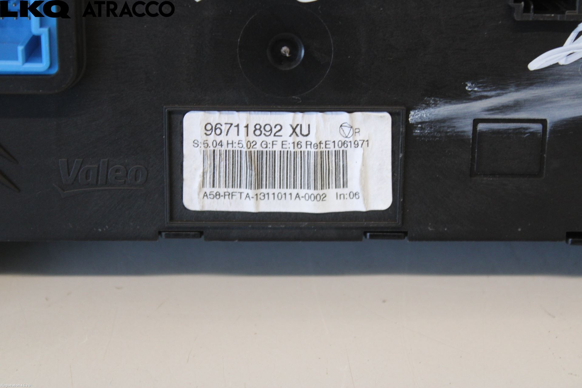 Citroen C3 PICASSO Varme Ac Betjening-Display