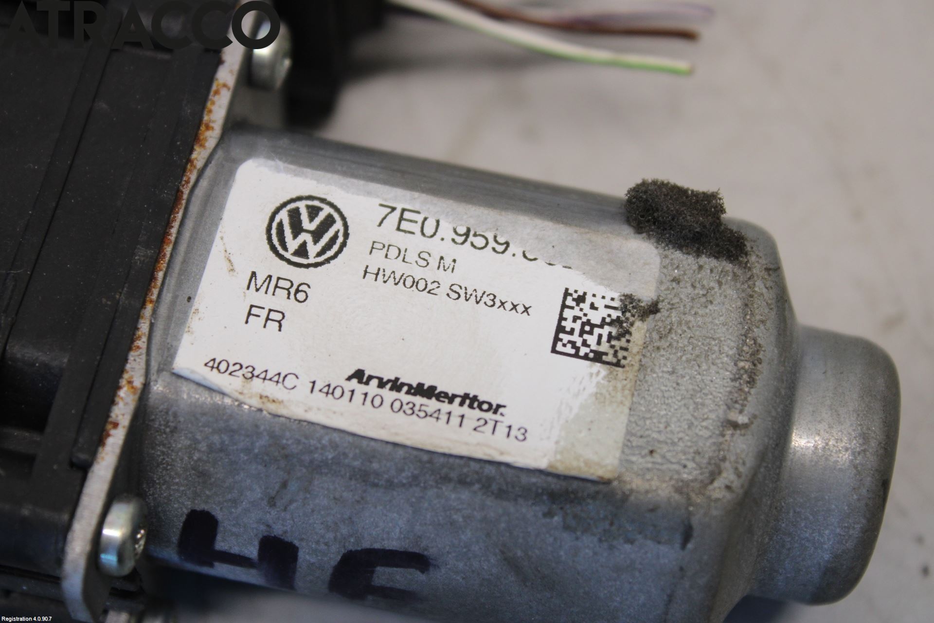 Volkswagen VW TRANSP/CARAVELLE (T5) 04-15 Vindusheismotor