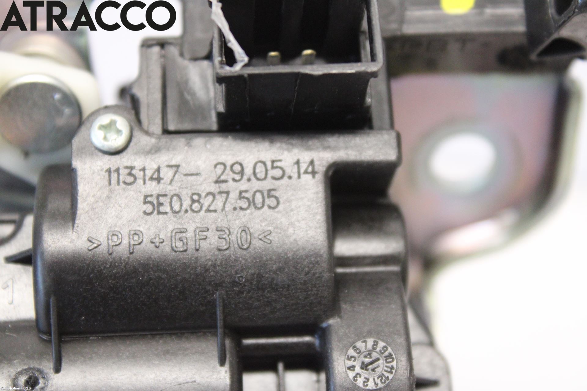 Skoda OCTAVIA (5E) 13-20 Bakluke-Lokk Låsekasse