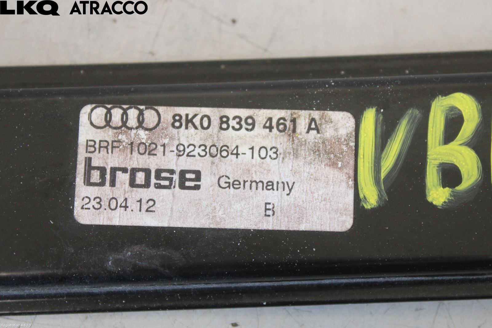Audi A4 ALLROAD 09-16 Vindusheis