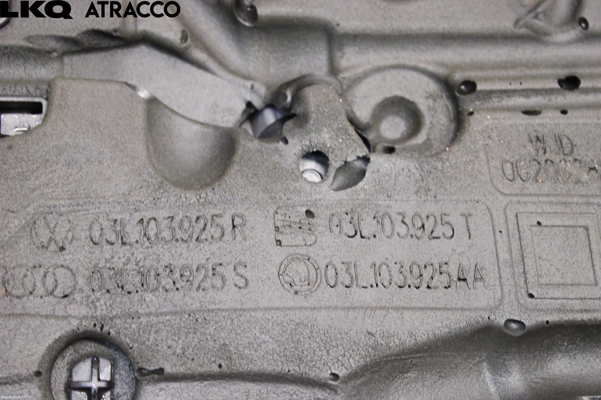 Volkswagen VW GOLF VI 09-13 Motor Deksel Over Motor