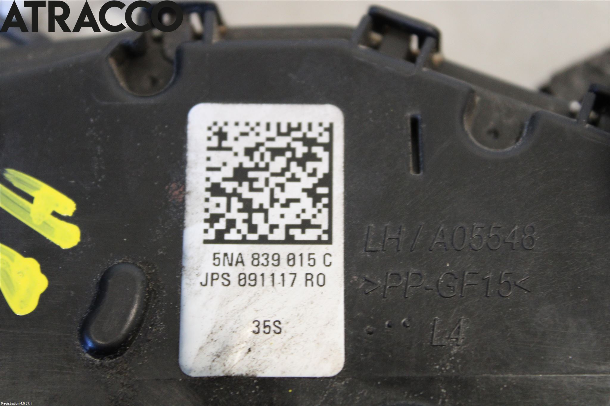 Volkswagen VW PASSAT 15-19 Dørlås - Låsekasse