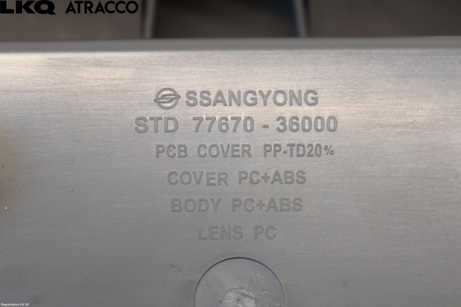 SsangYong SSANG YONG MUSSO Innr Taklys