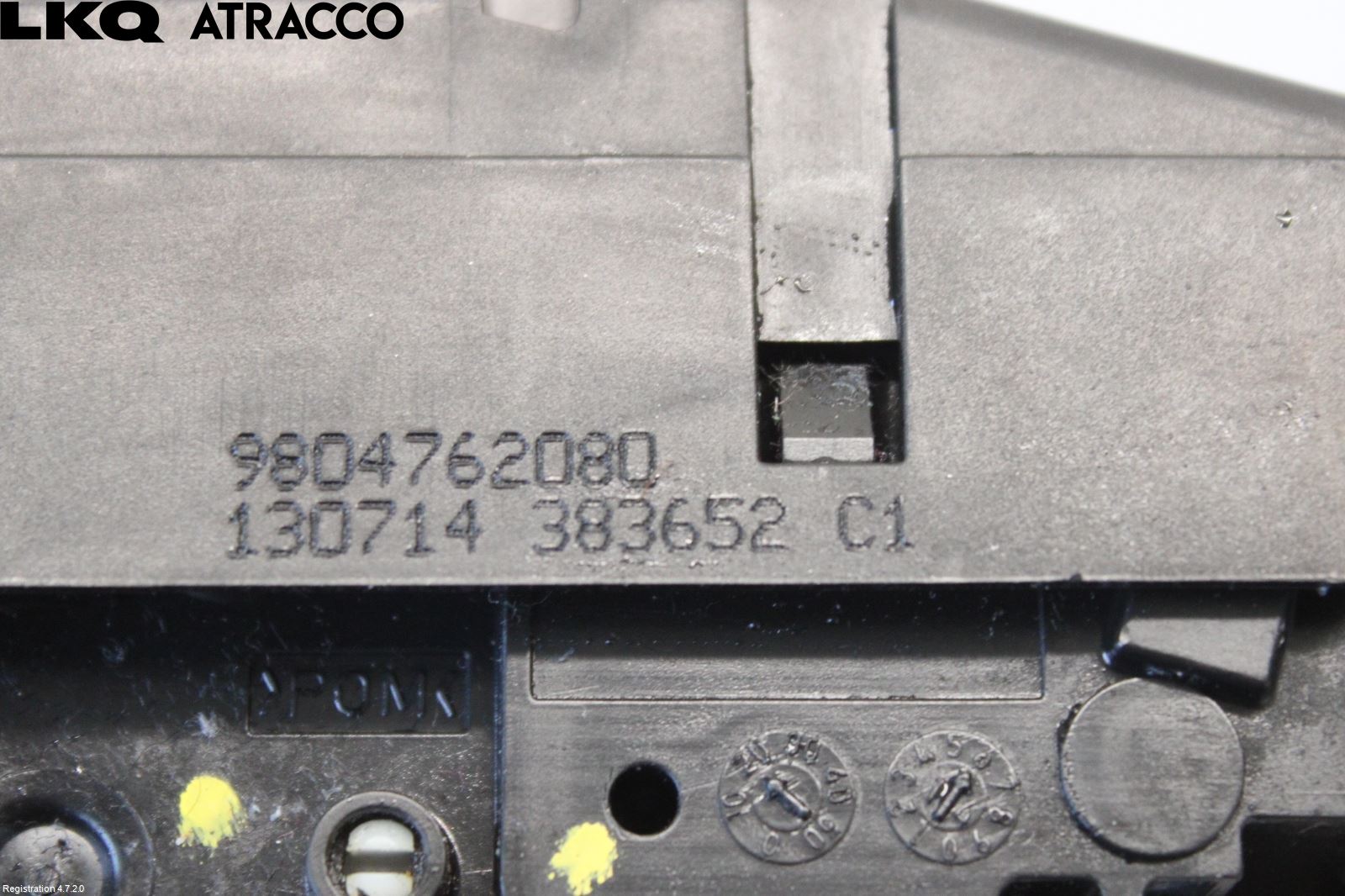 Peugeot 308 14-21 Bakluke-Lokk Låsekasse