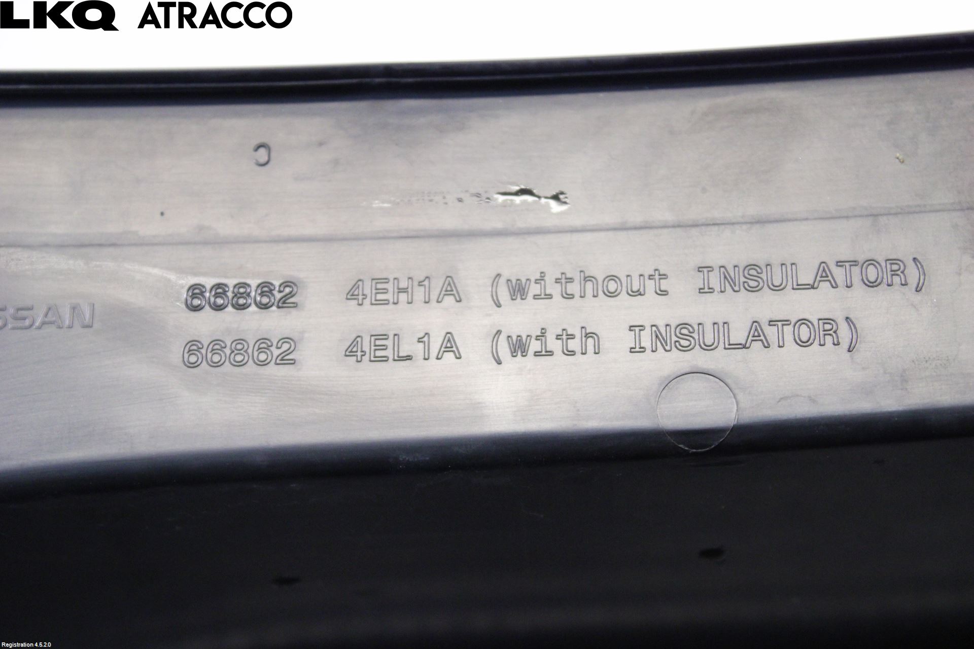 Nissan QASHQAI 14-17 Visker Deksel-Grill-Under Frr