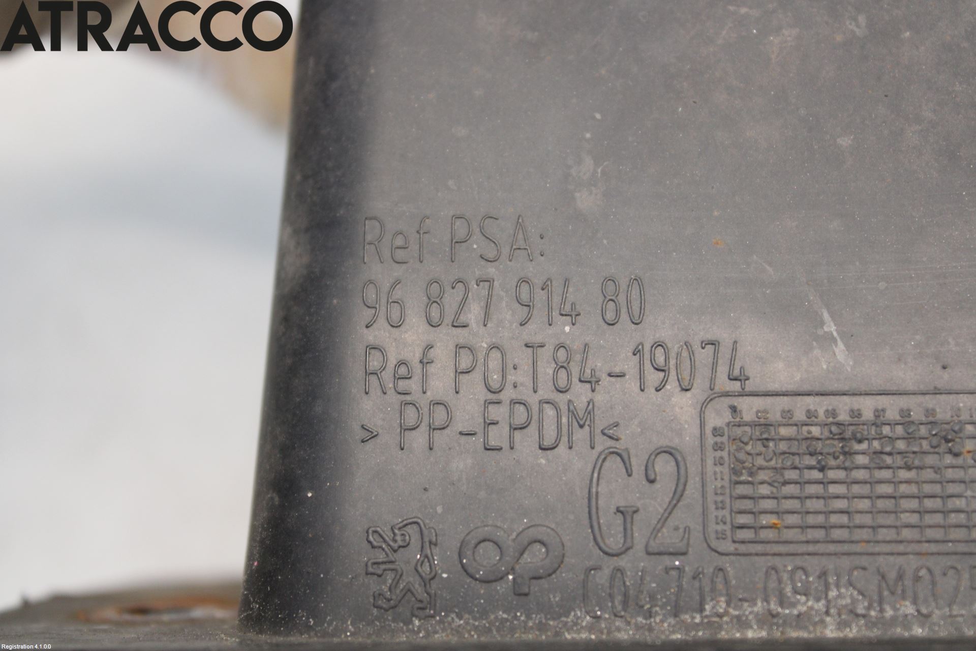 Peugeot 5008 10-16 Støtfanger Foran Feste