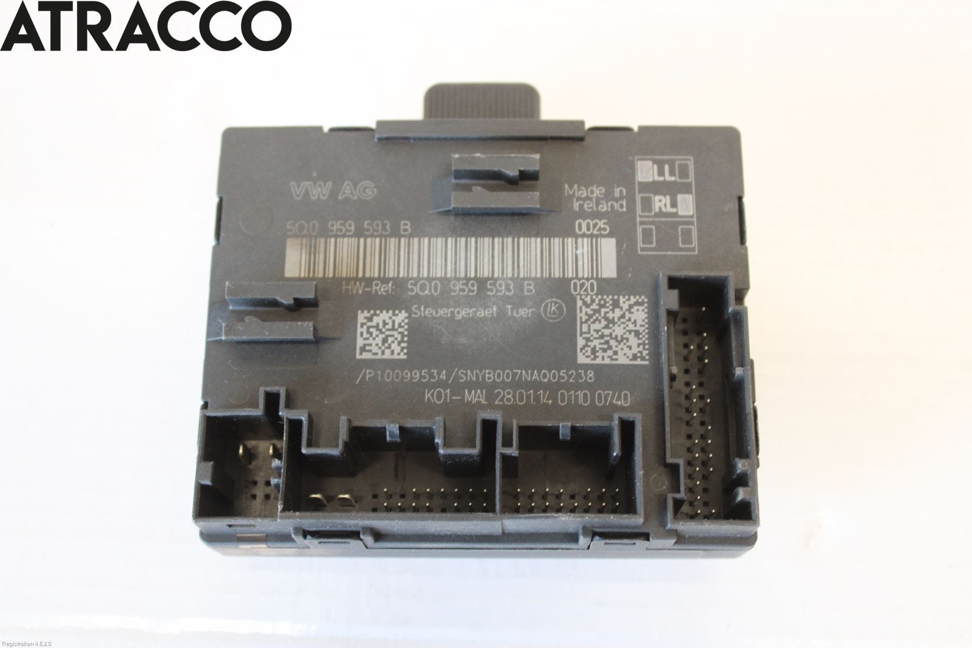 Audi A3/S3 05-13 Styreenhet Dør