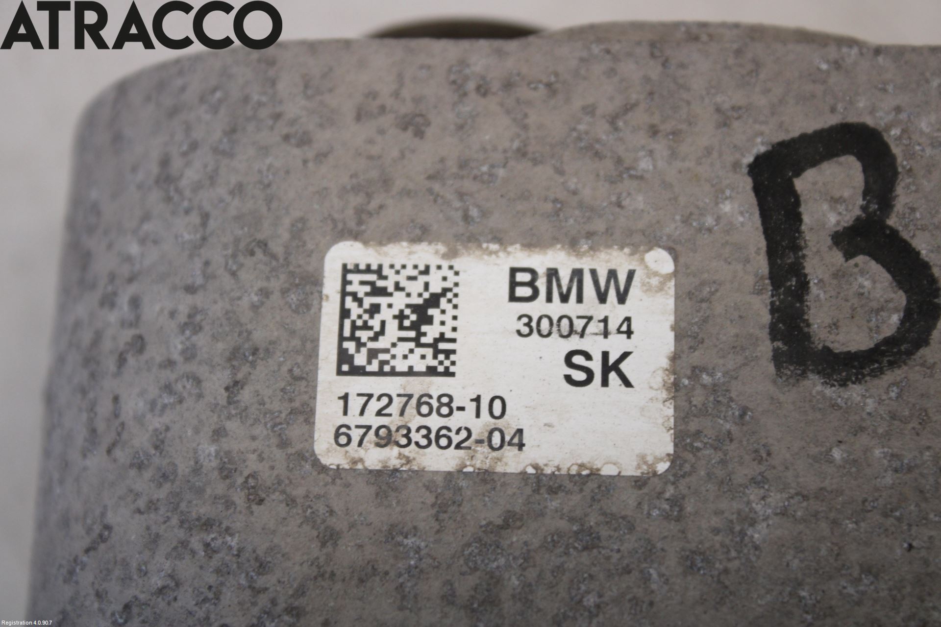 BMW i3 I01 13-22 Gearkasse Feste Stål-Alu