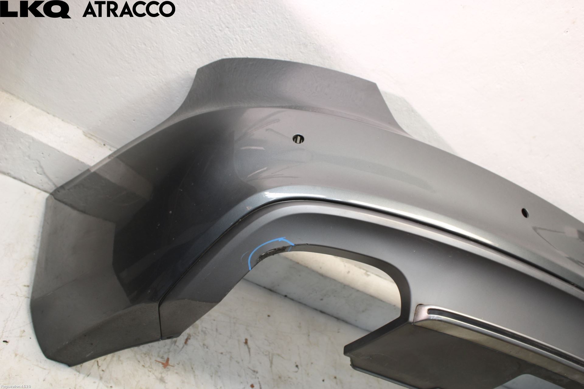 Audi S5 07- Støtfanger Bak