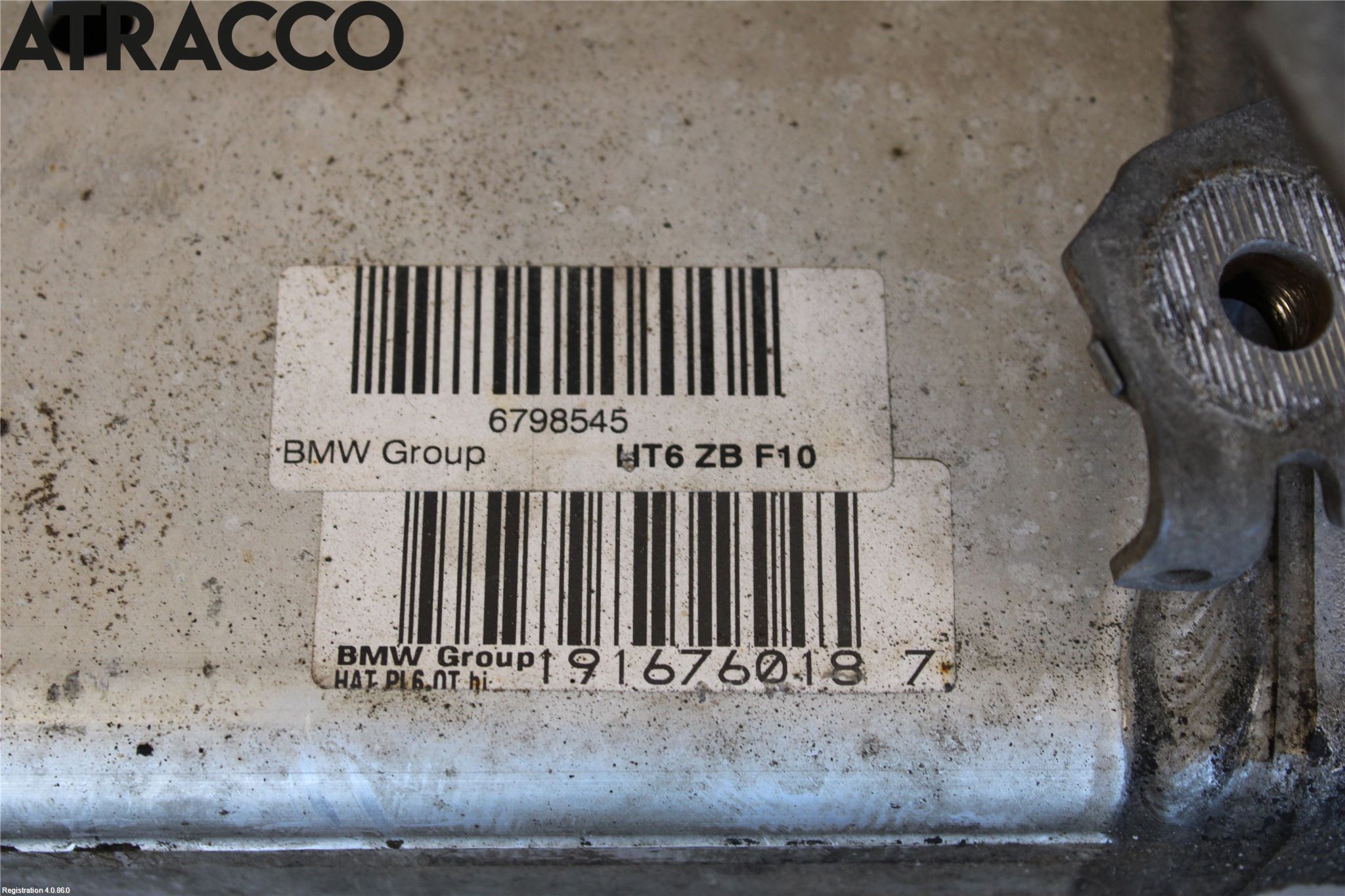 BMW 5 F10/F11/F18 09-17 Bakaksel Feste Travers-Ramme