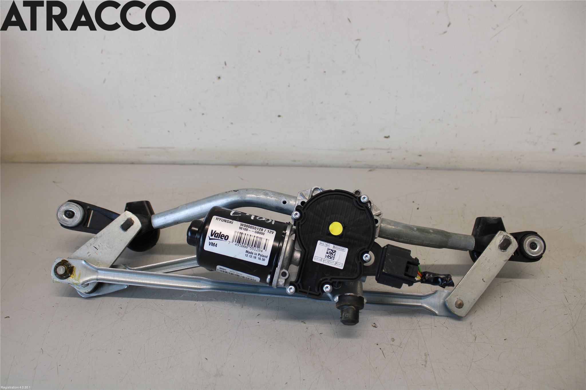 Hyundai i20 GB 15-20 Viskermotor Frontrute