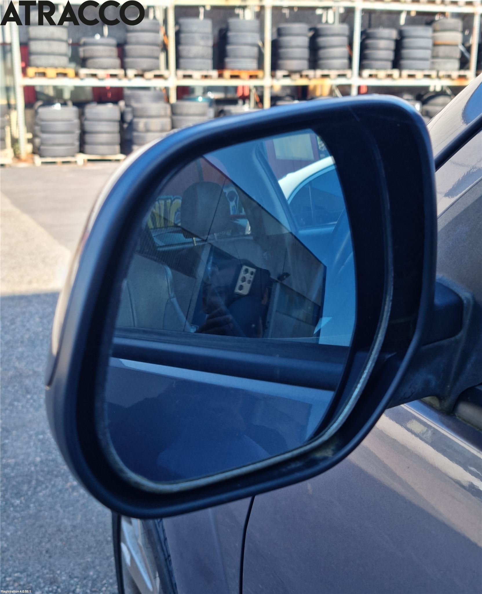 Mitsubishi OUTLANDER 07-12 Speil V M-El Justering