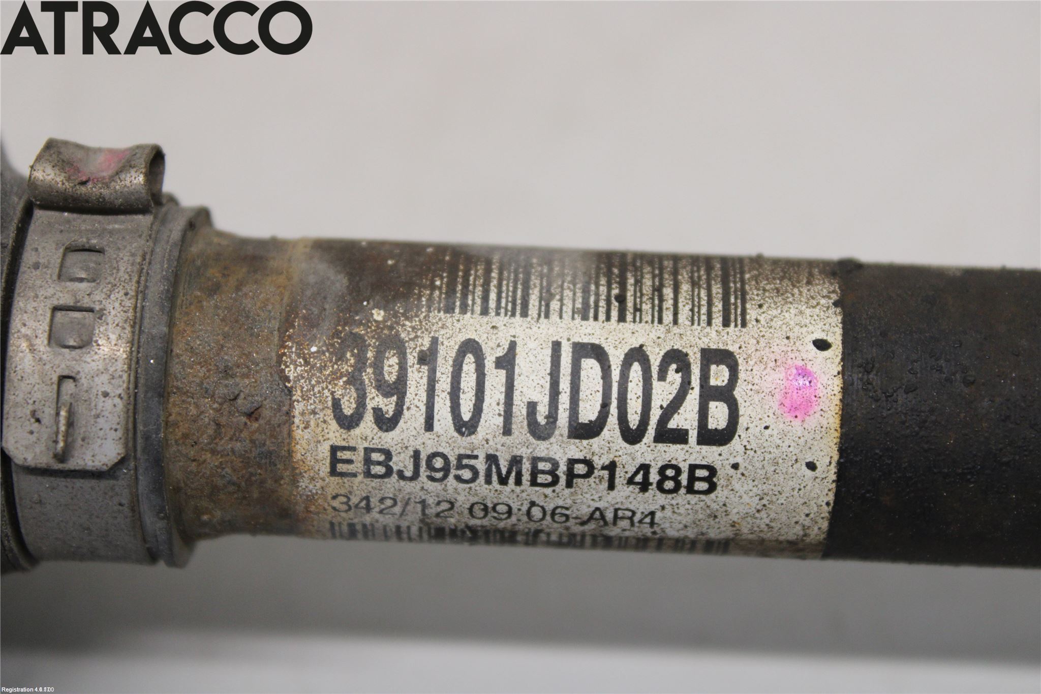 Nissan QASHQAI 10-14 Drivaksel Foran Kompl Venstre