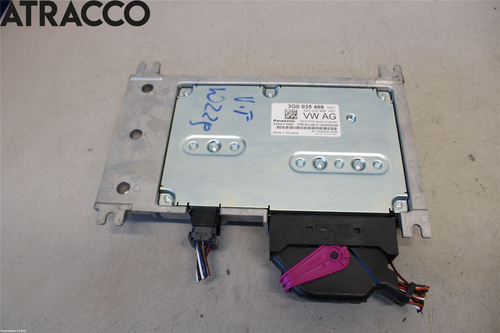 Skoda SUPERB 16-24 Stereo Forsterker