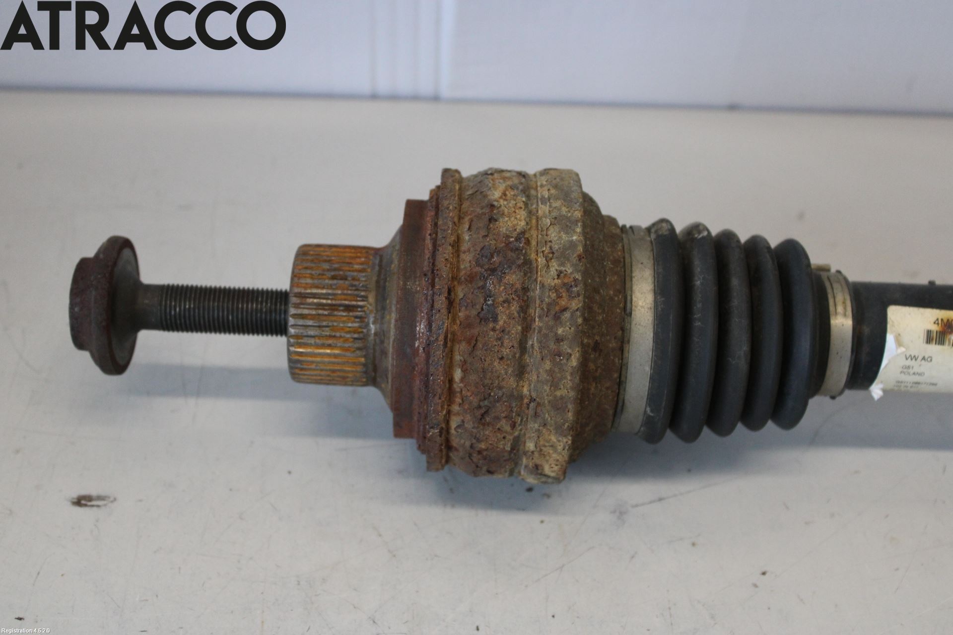 Audi Q7/SQ7 Drivaksel Bak Kompl Høyre