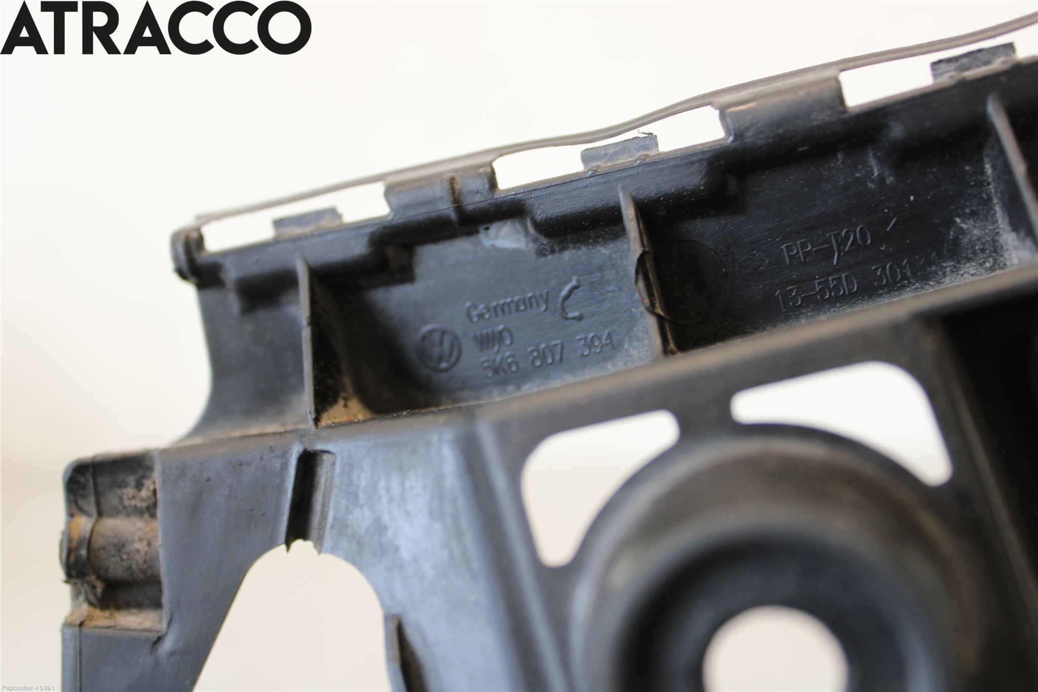 Volkswagen VW GOLF VI 09-13 Støtfangerfeste Bak Høyre