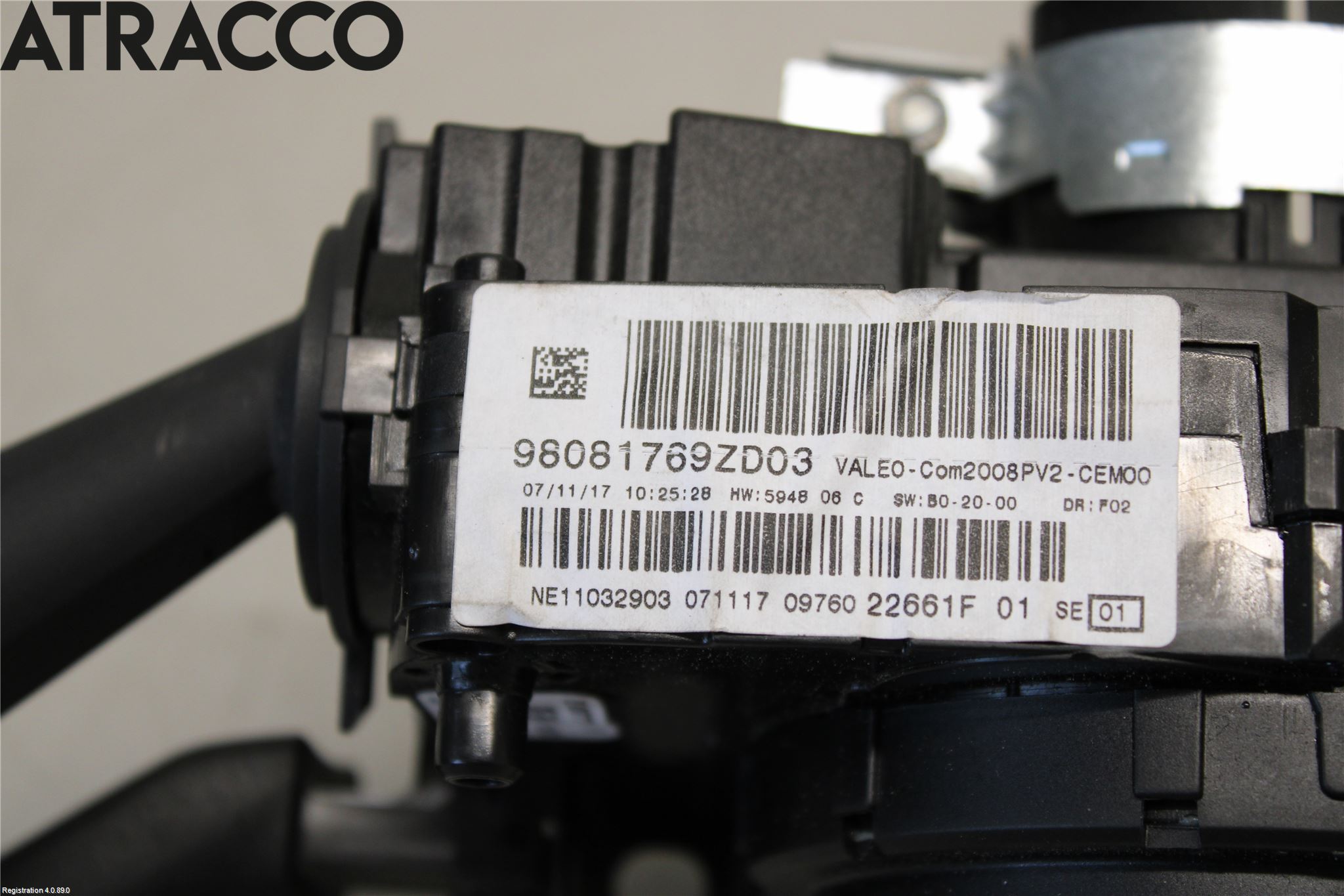 Peugeot 2008 13-20 Bryter Ratt Kombi H Og V