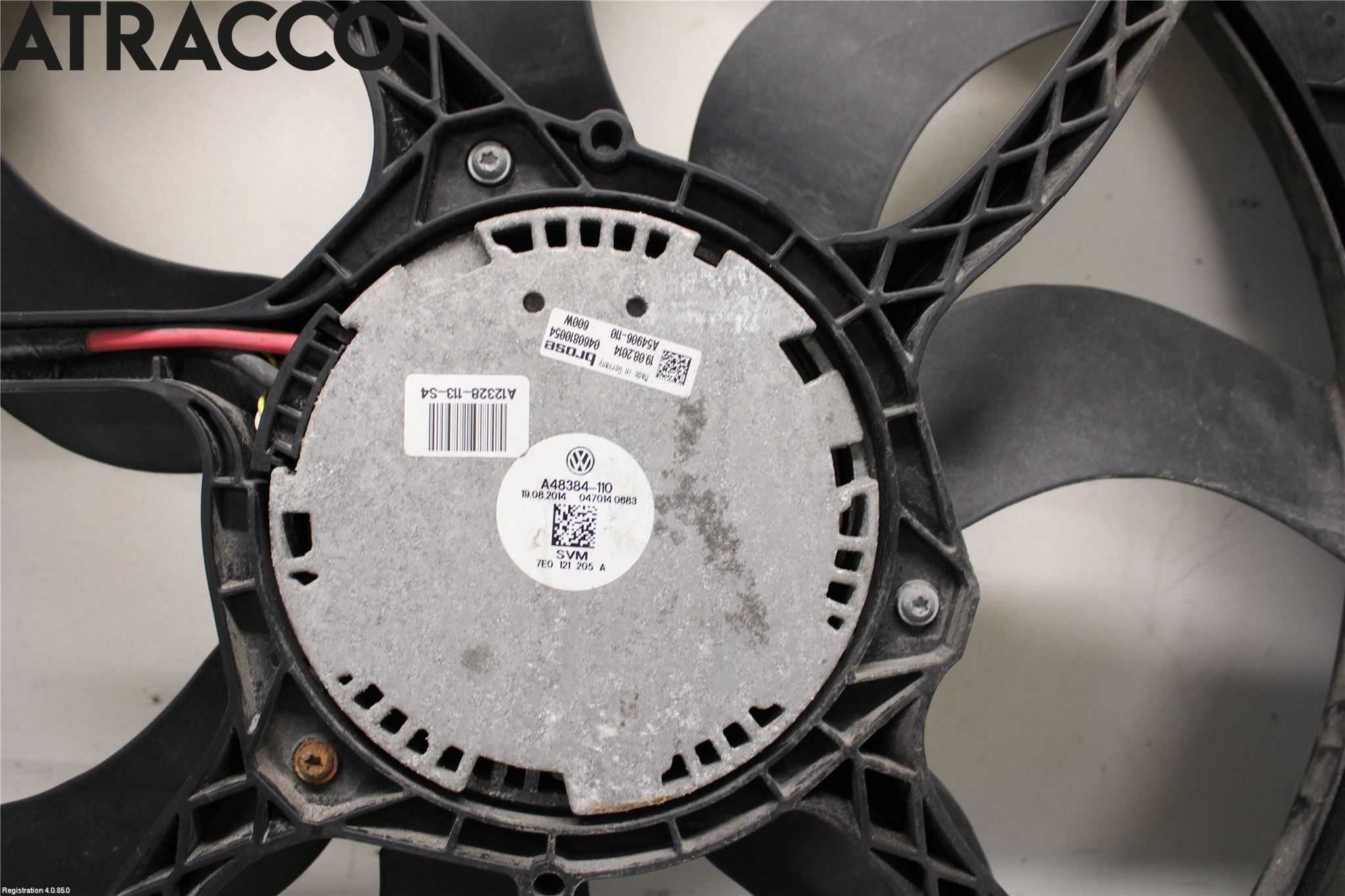 Volkswagen VW CADDY 11-15 Kjølevifte Elektrisk