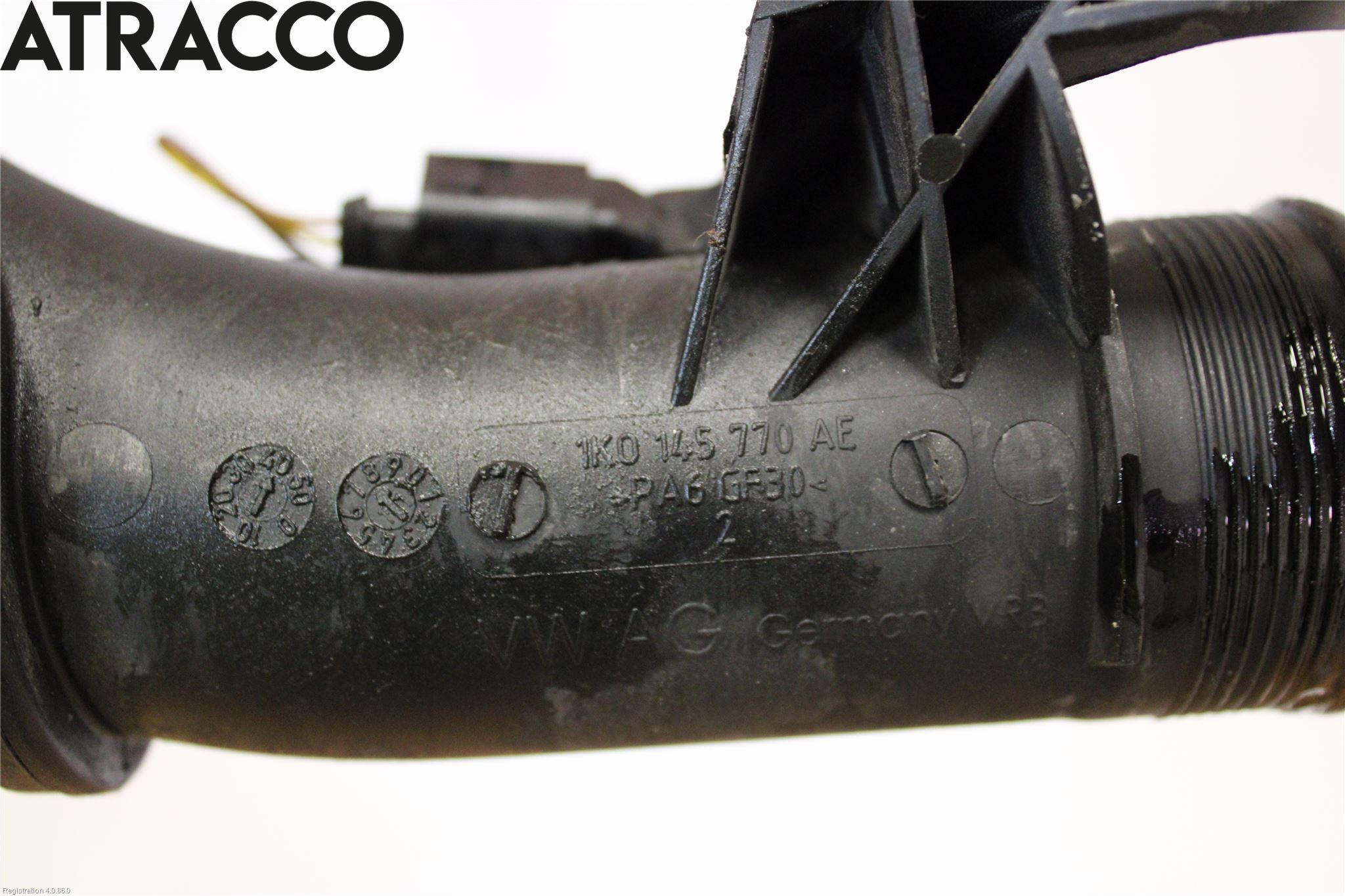 Volkswagen VW GOLF PLUS/CROSS GOLF 04-14 Intercooler Rør-Slange