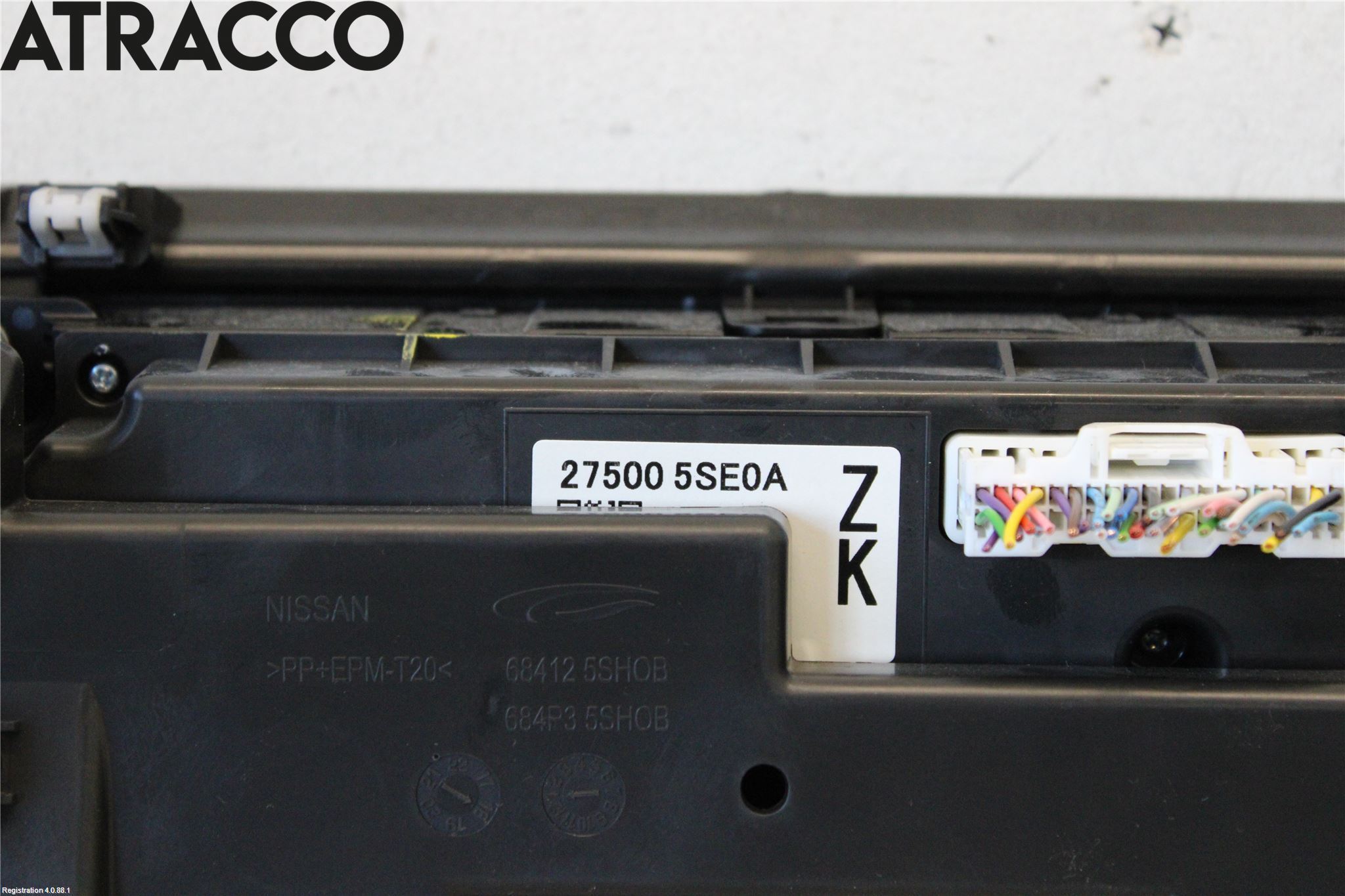 Nissan LEAF 18- Varme Ac Betjening-Display