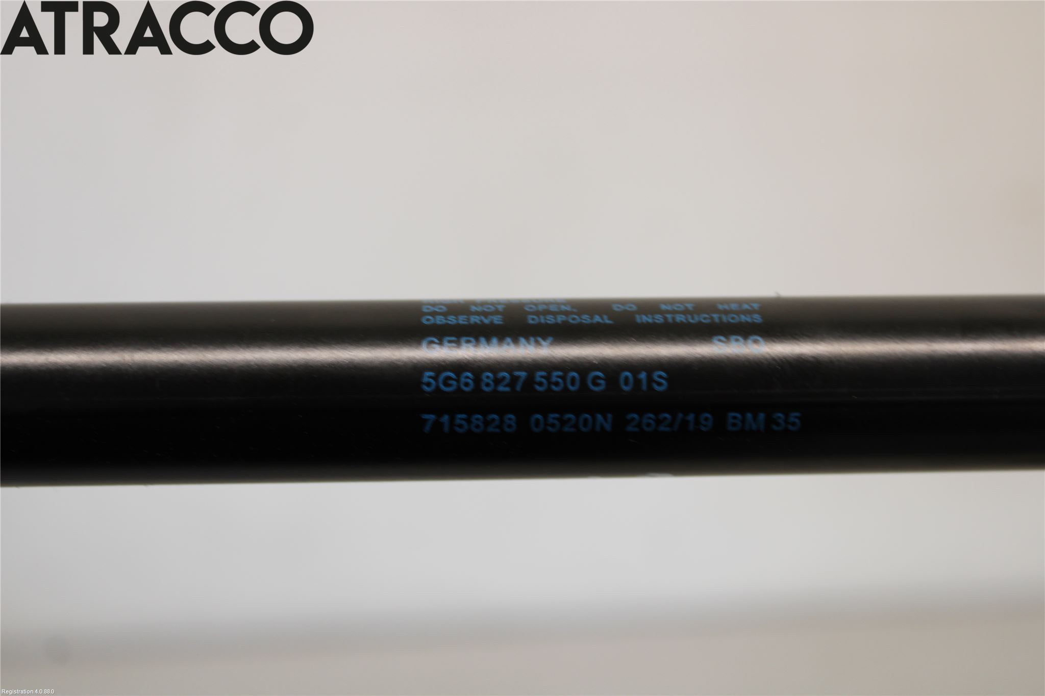 Volkswagen VW GOLF / E-GOLF VII 13-20 Bakluke Demper-Gassfjær