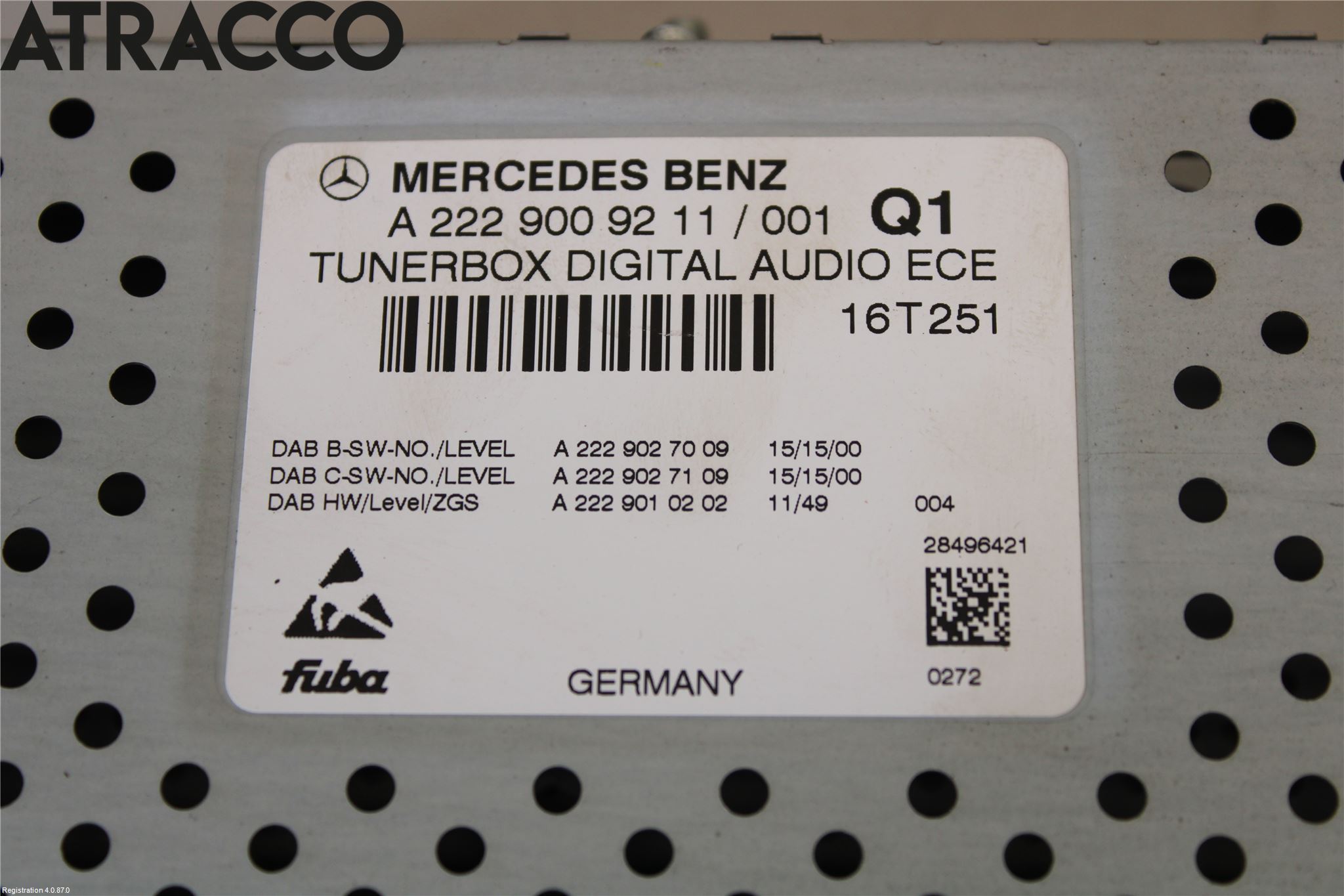 Mercedes-Benz MB CLA-KLASS (C117/X117) 13-19 Styreenhet Øvrig