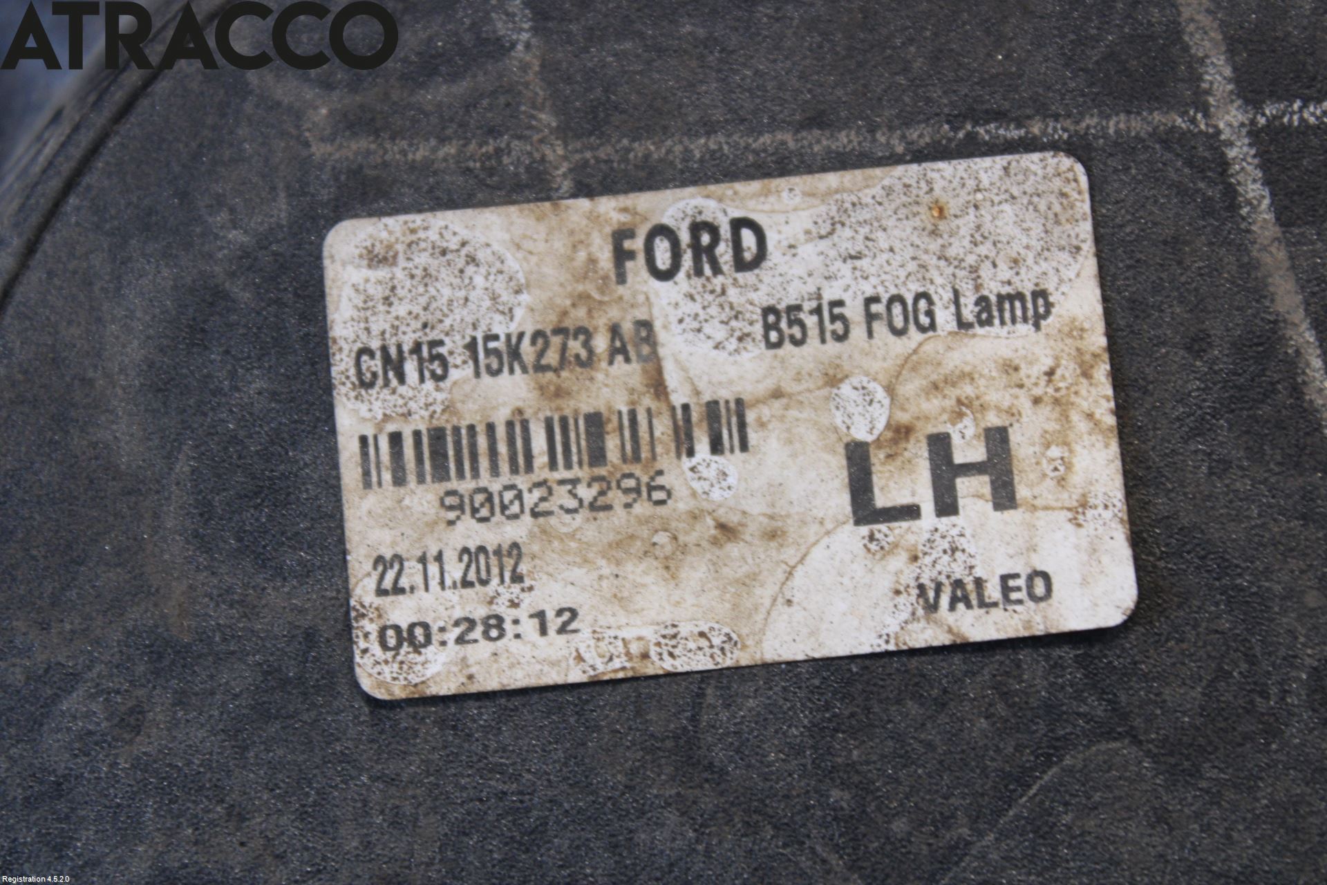 Ford KUGA 13-16 Baklykt Ryggelys-Tåkelys