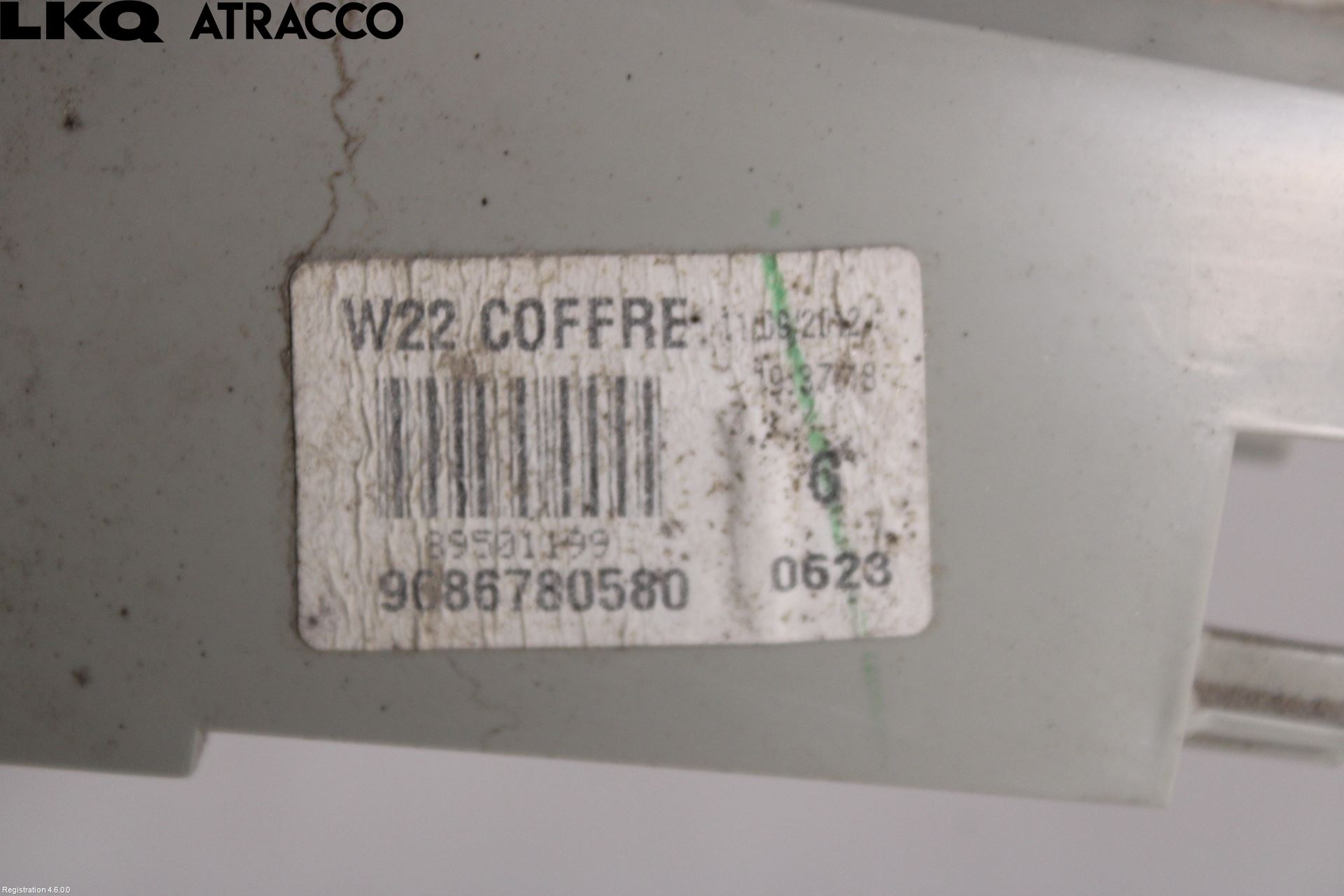 Peugeot 508 11-18 Baklykt Venstre  På Luke(Indre