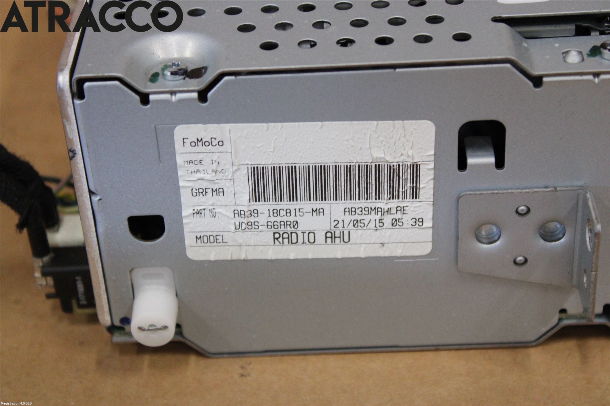 Ford RANGER EU 12-23 Stereo Radio Med Cd