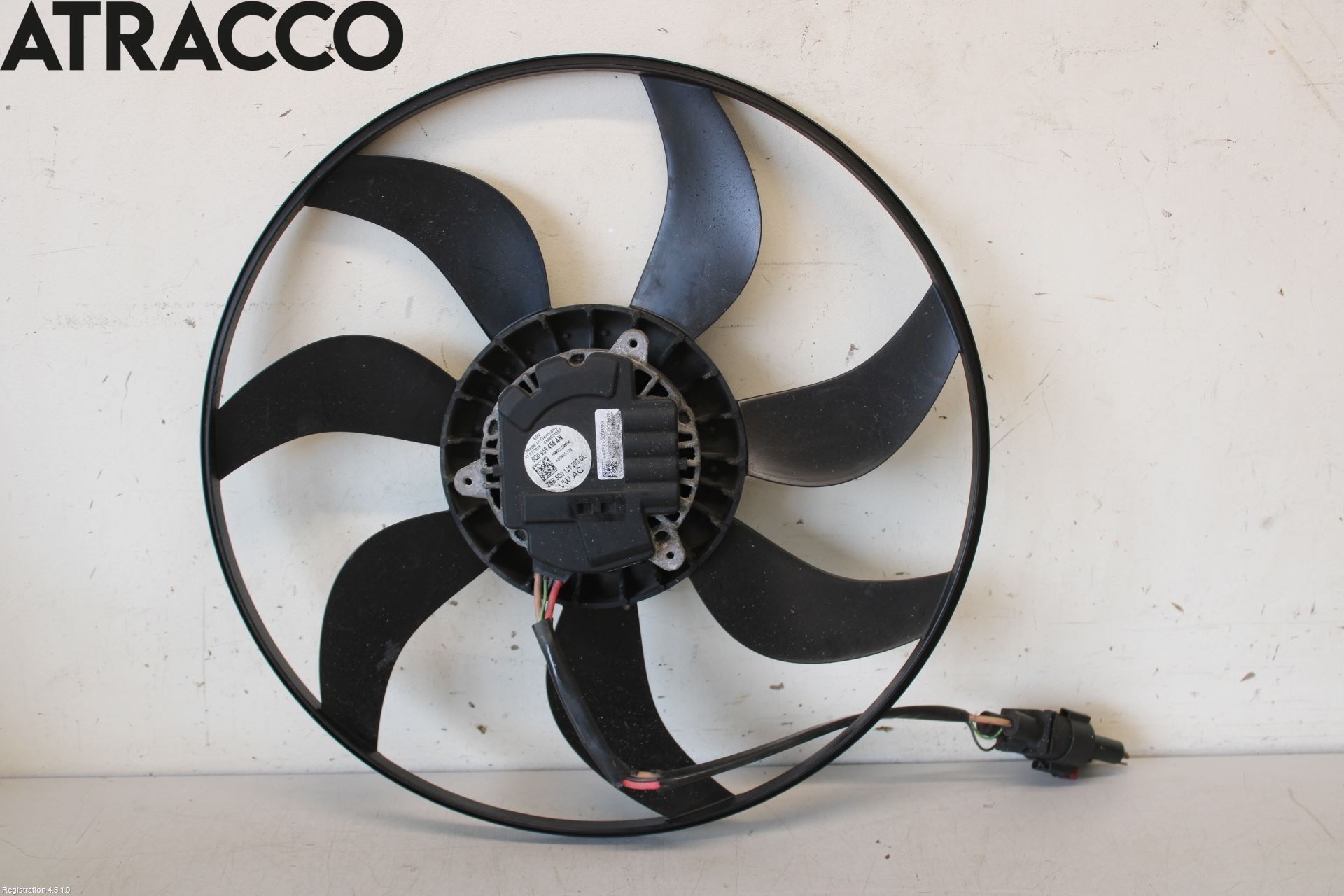 Volkswagen VW GOLF / E-GOLF VII 13-20 Kjølevifte Elektrisk