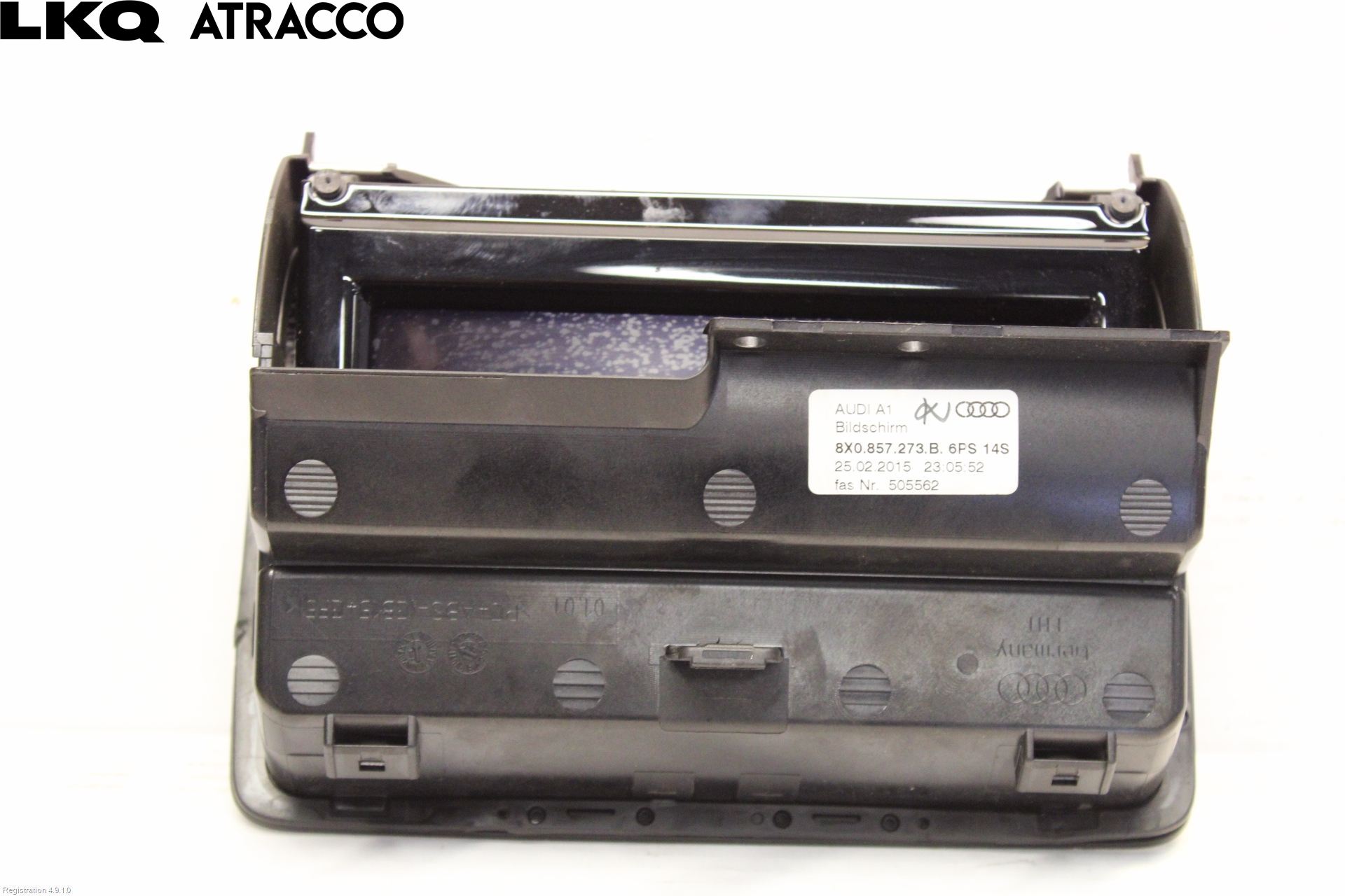 Audi A1/S1 11-18 Instr Skjerm Dvd-Gps-Ac-Tlf