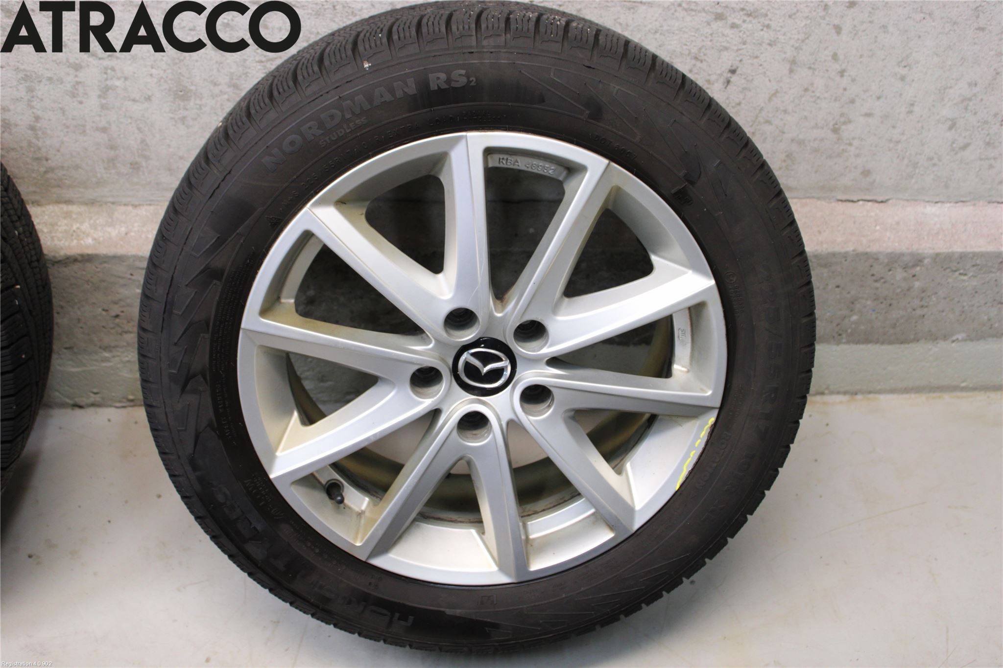 Mazda 6 13- Dekk Vinter På Alu Felg 4Stk