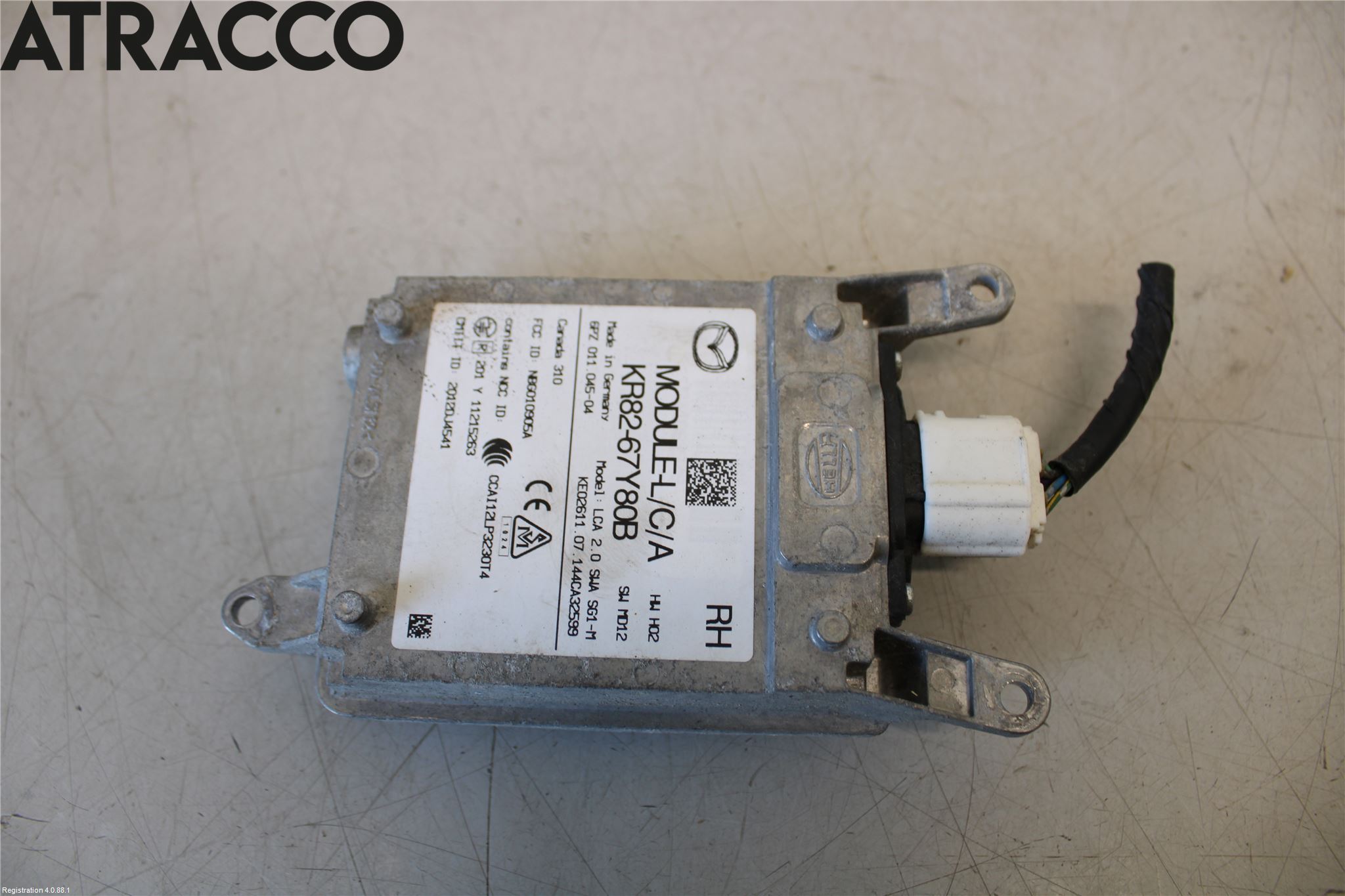 Mazda CX-5 12-17 Sensor Kollisjonsbeskyttelse