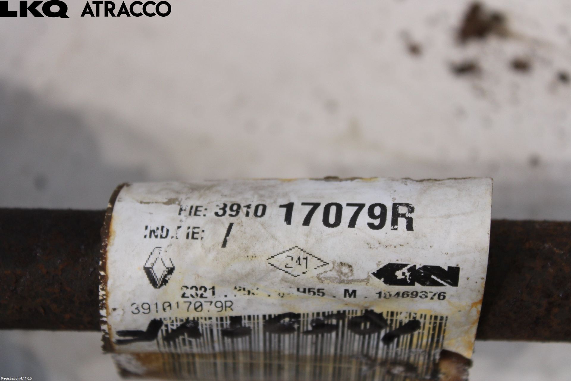 Renault ZOE/E-TECH 13- Drivaksel Foran Kompl Venstre