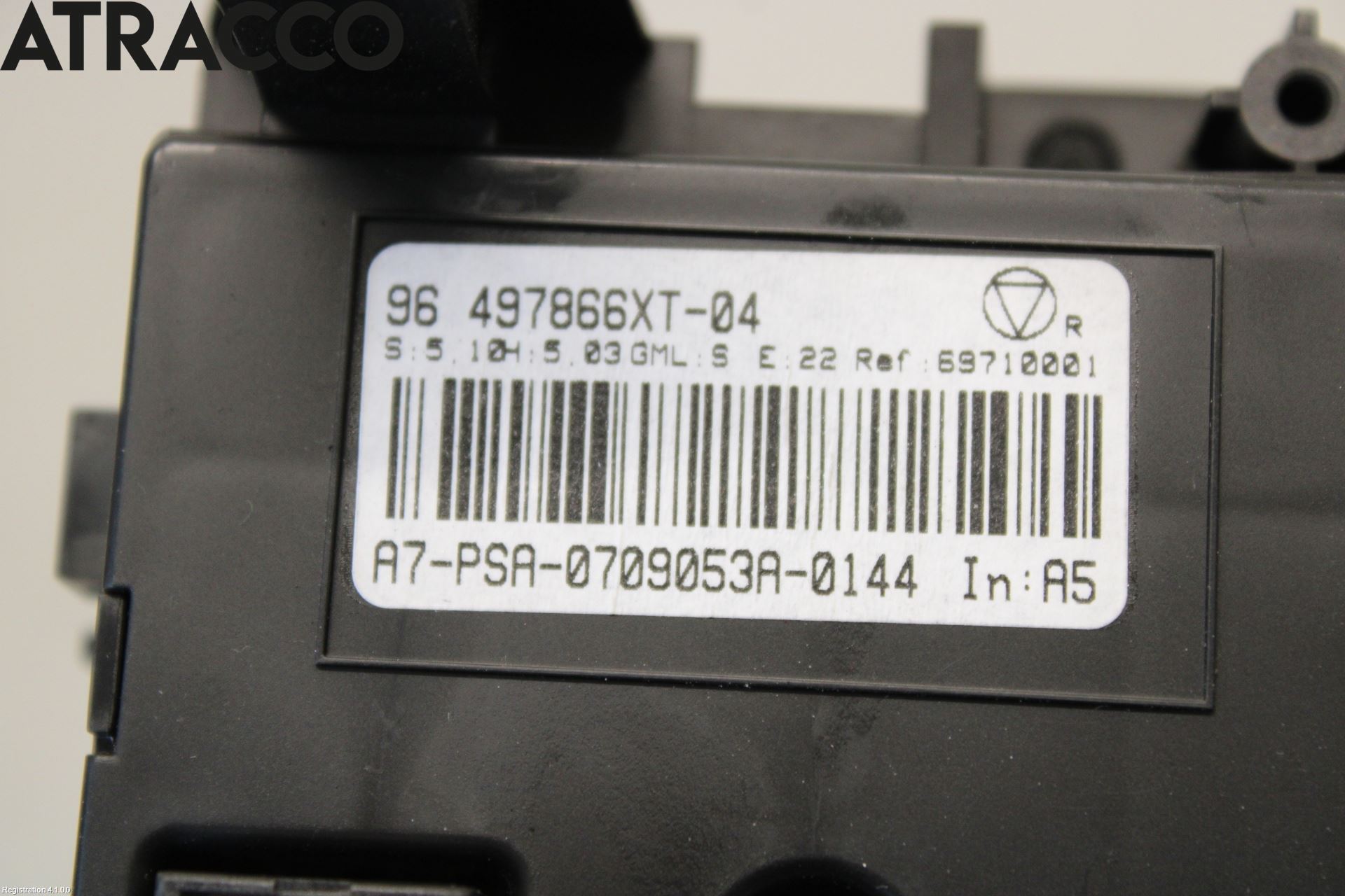 Peugeot 207 Varme Ac Betjening-Display