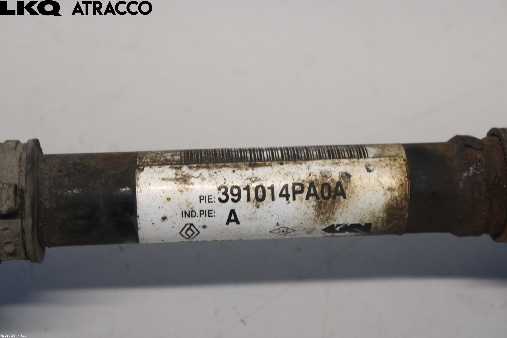 Renault KADJAR 15- Drivaksel Foran Kompl Venstre